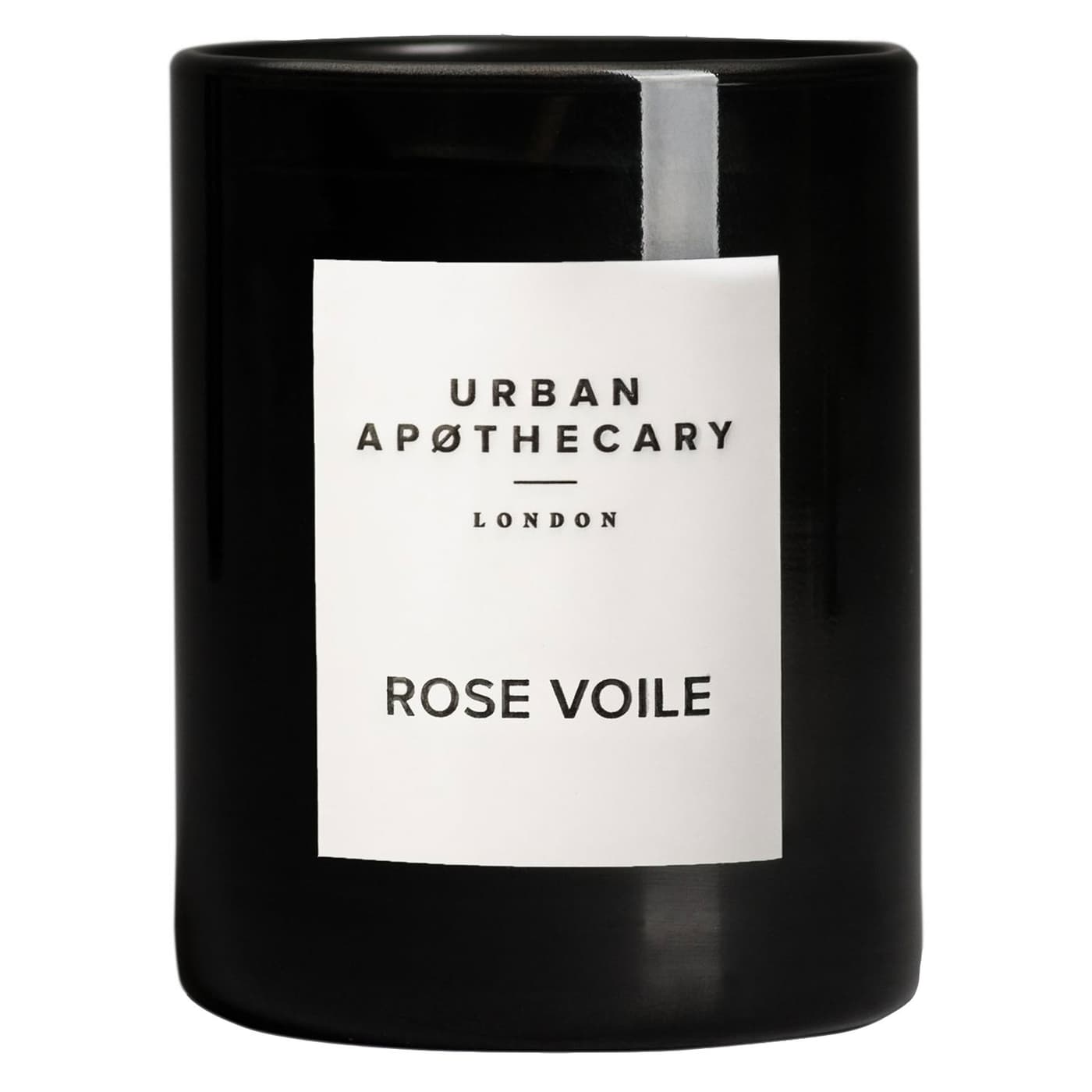 Urban Apothecary - Luxury Boxed Glass Candle Rose Voile