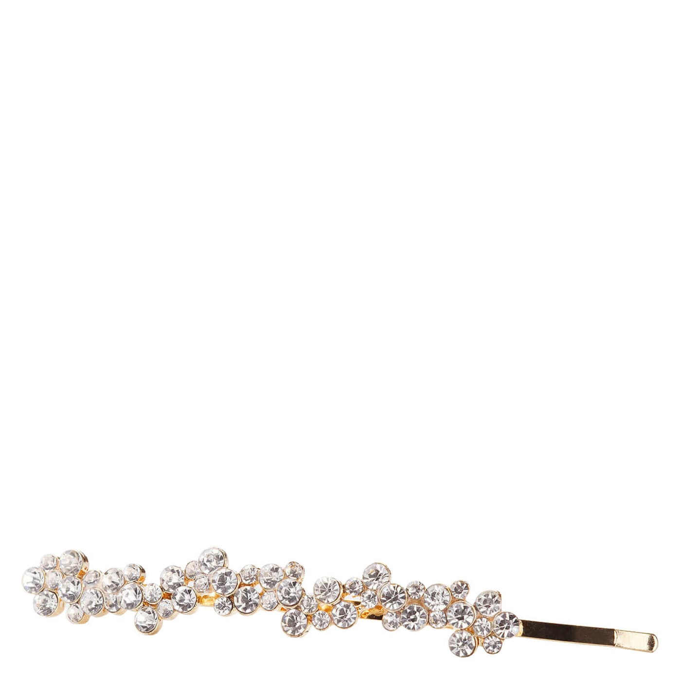 Corinne World - Hair Slider Strass Gold