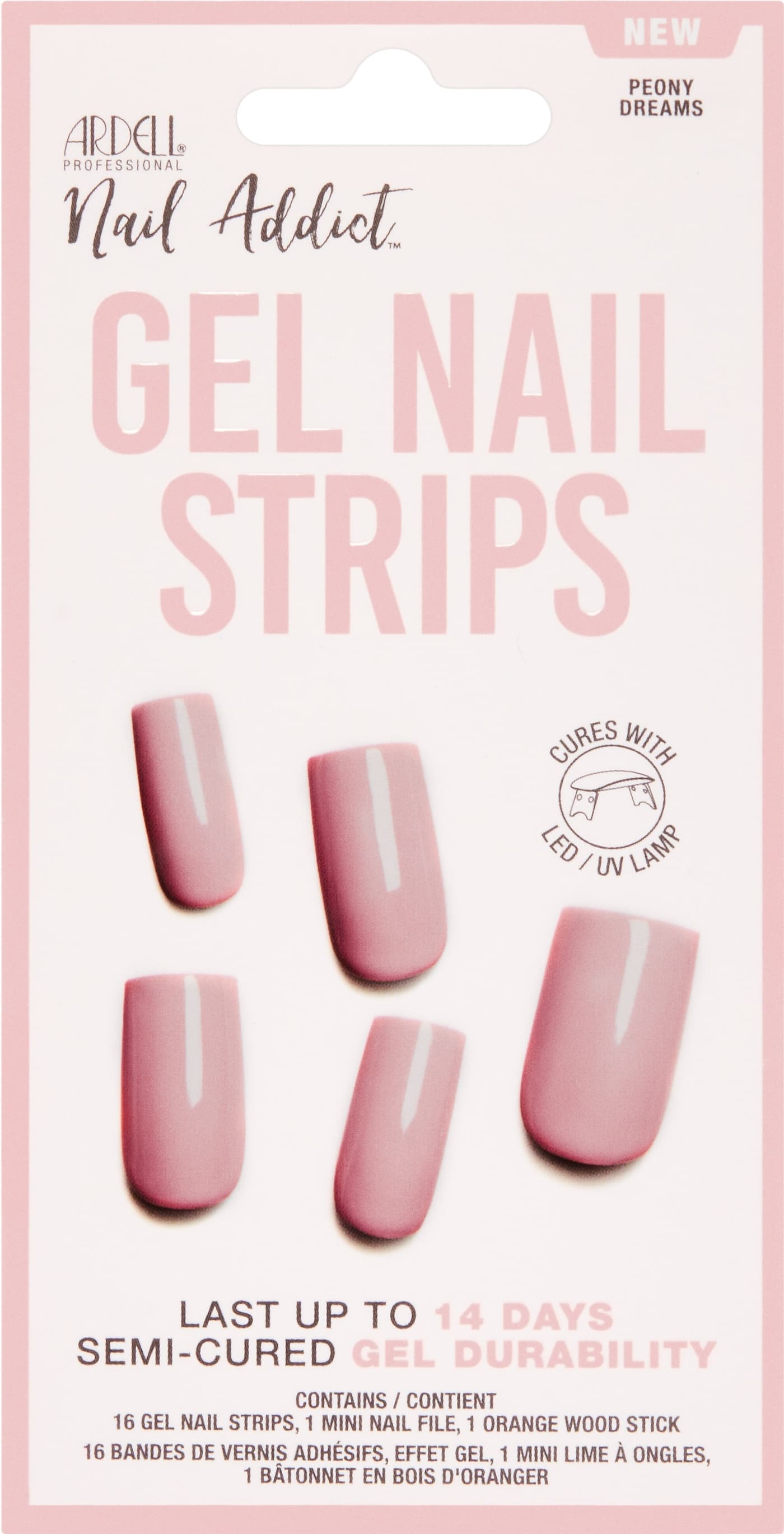 Nail Addict - Gel Strips Peony Dreams
