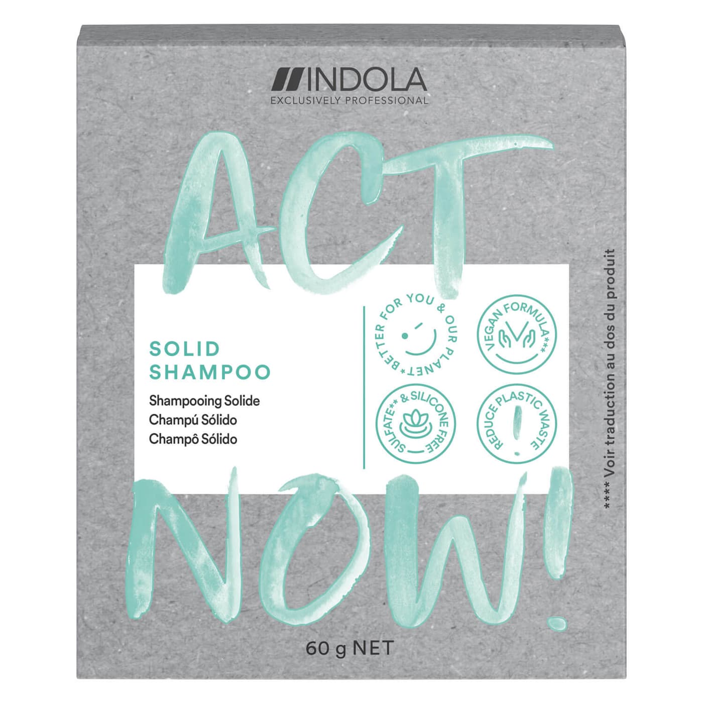 ACT NOW - Solid Shampoo
