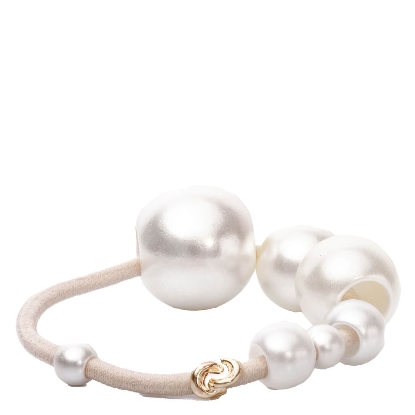Corinne World - Hair Tie Big Pearls Vintage