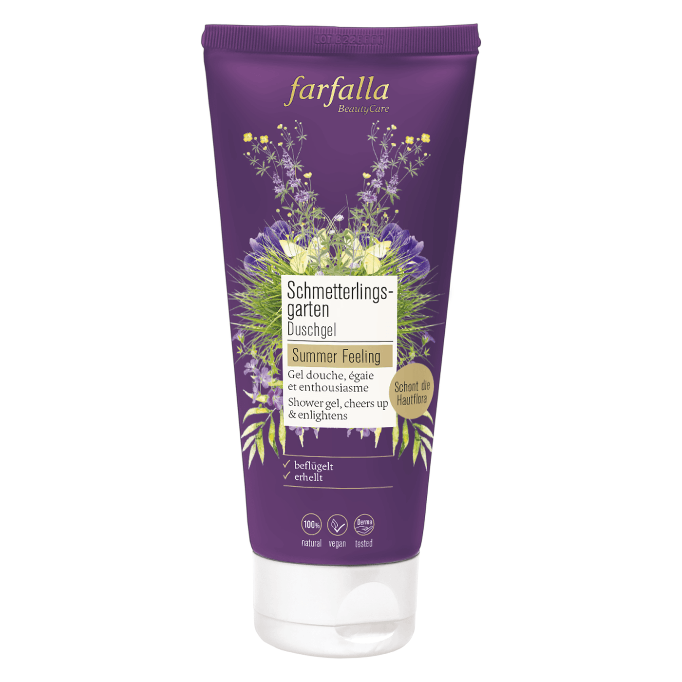 Farfalla Beschützt sein - Schmetterlingsgarten Duschgel