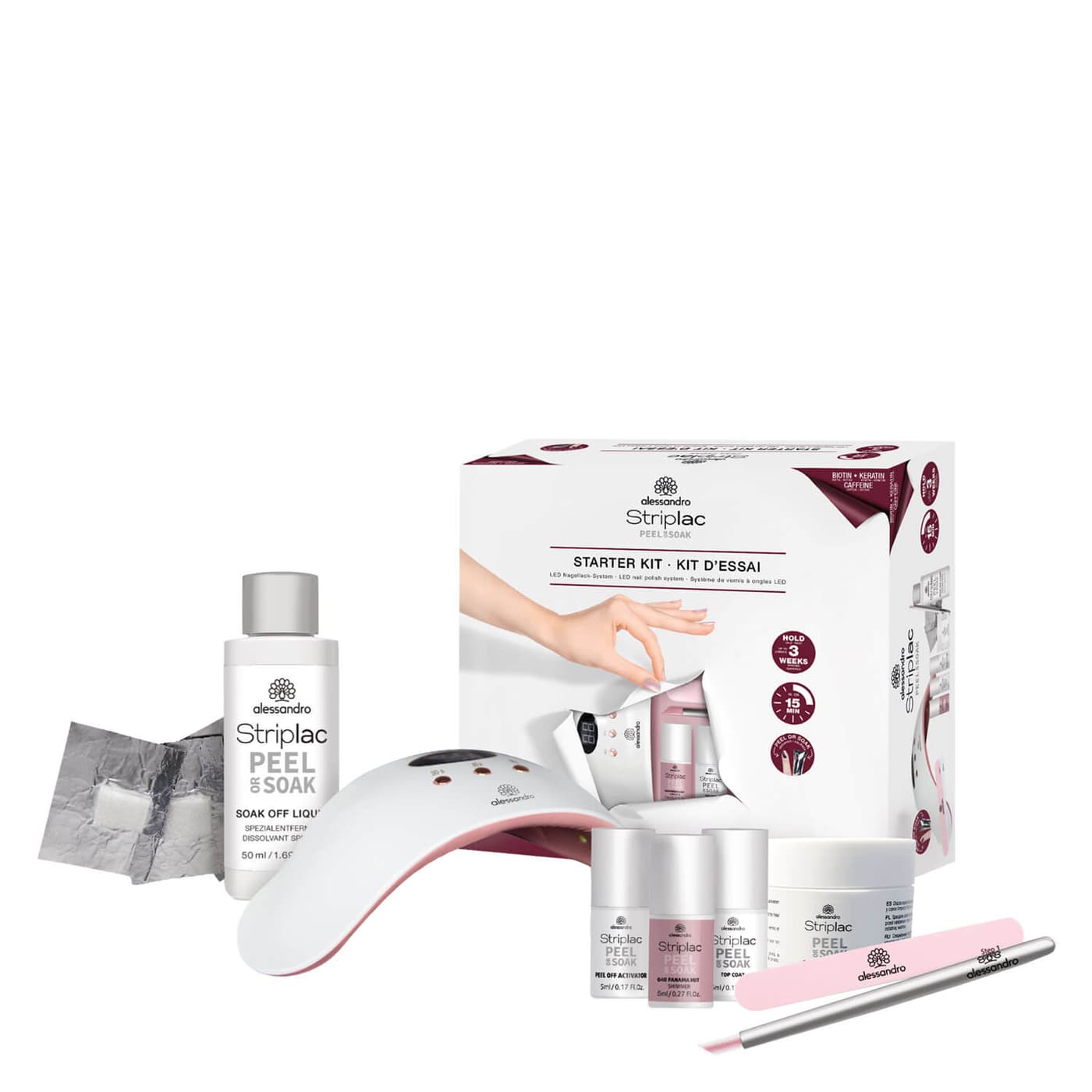 Striplac Peel or Soak - Starter Kit