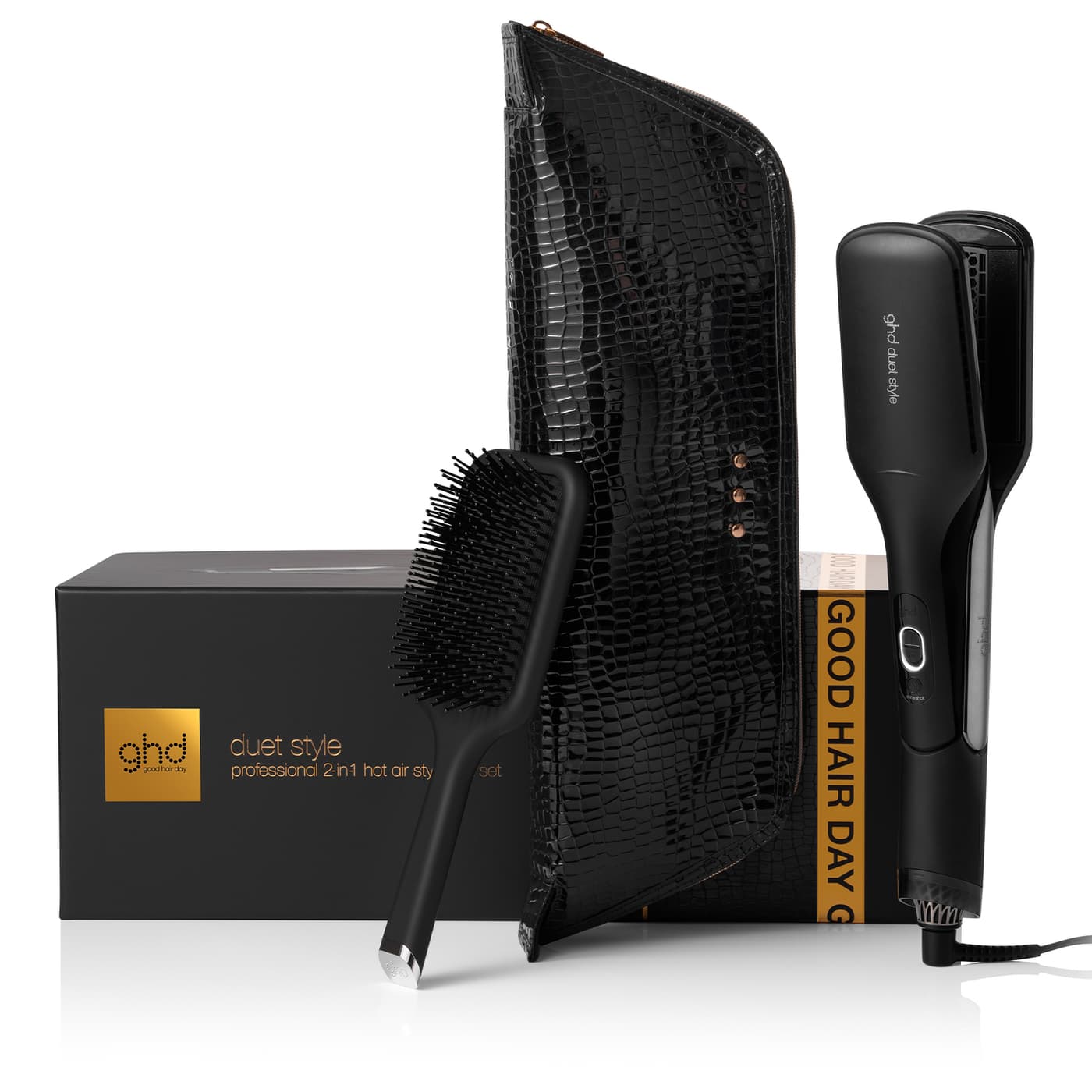 ghd Cherry Chic Collection - Duet Style™ Gift-set Black