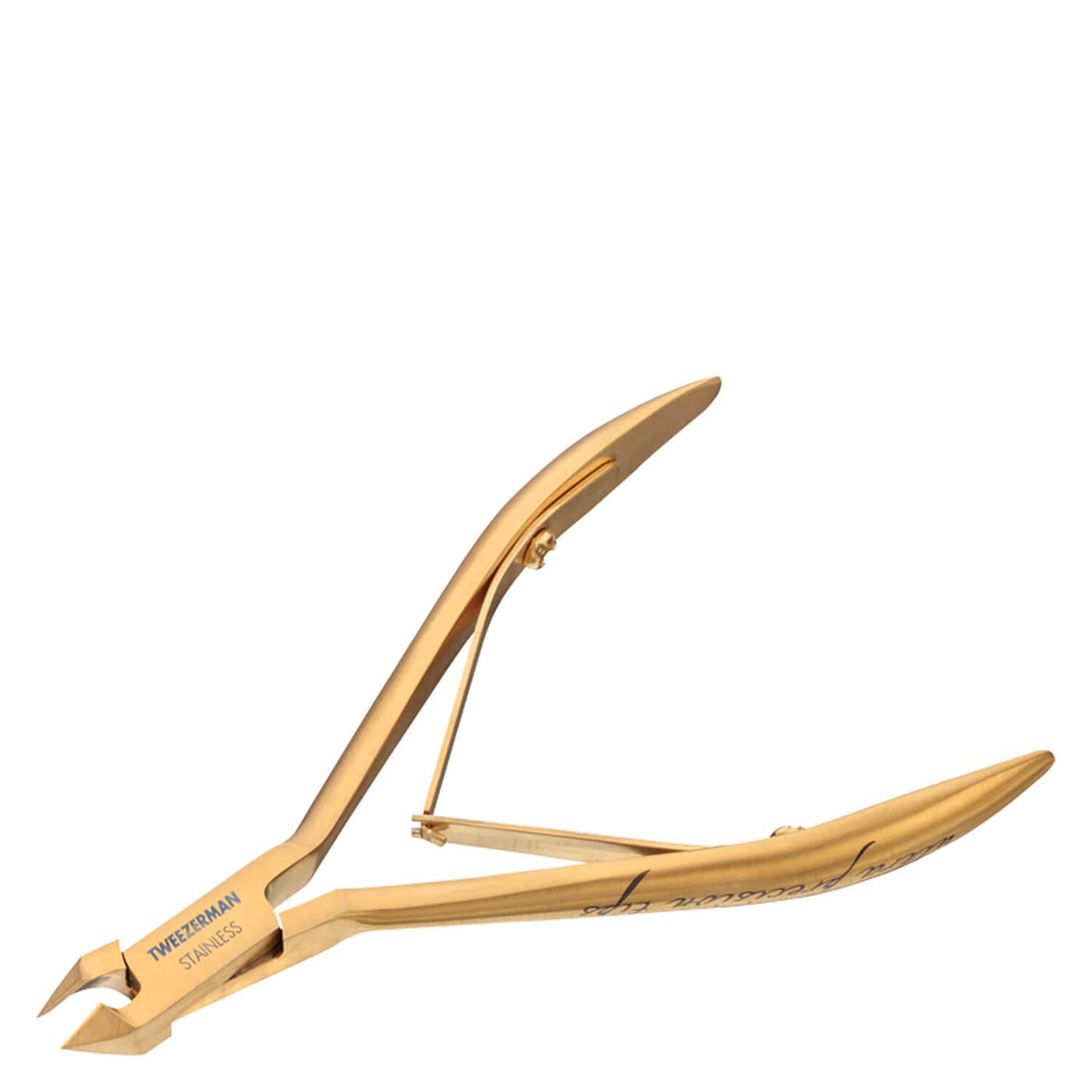 Tweezerman - Ultra Precision Nagelhautzange Gold