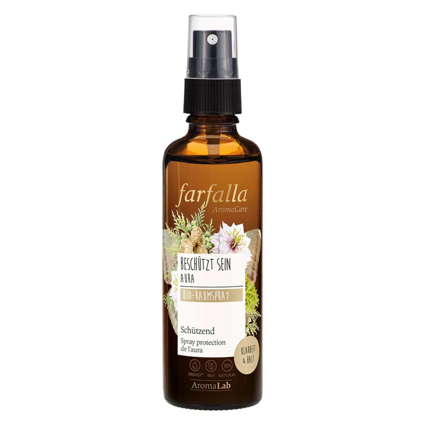 Farfalla Beschützt sein - Aura schützender Bio-Raumspray
