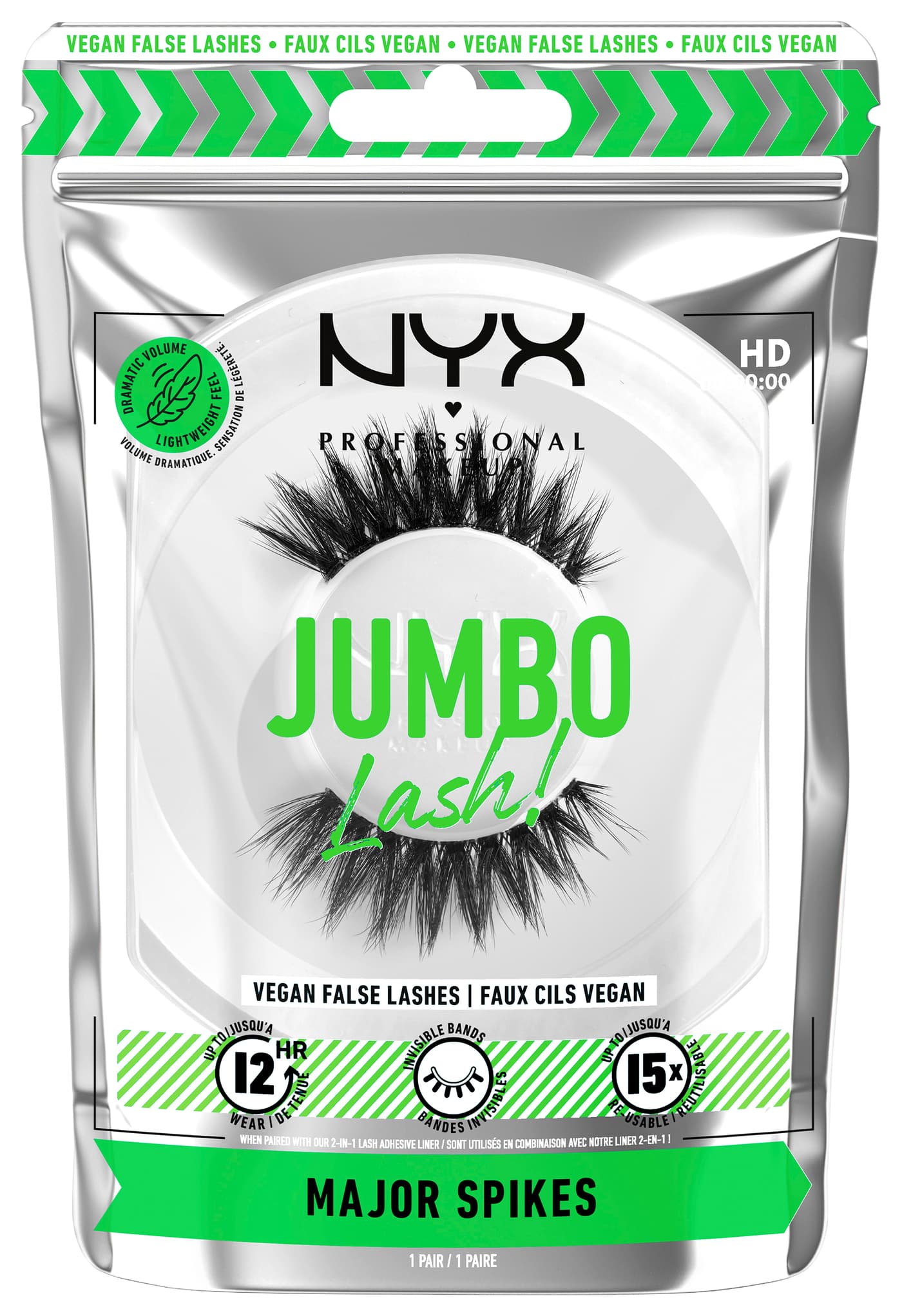 Jumbo Lash! - Künstliche Wimpern 9 Full Major Spikes