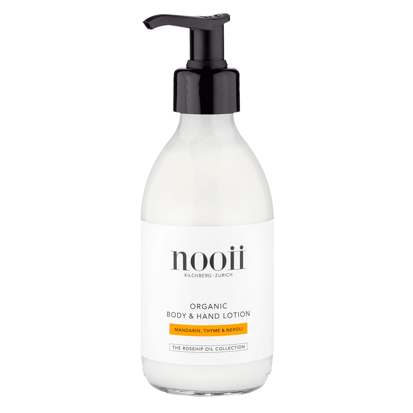 nooii Organic - Body & Hand Lotion Mandarin, Thyme & Neroli