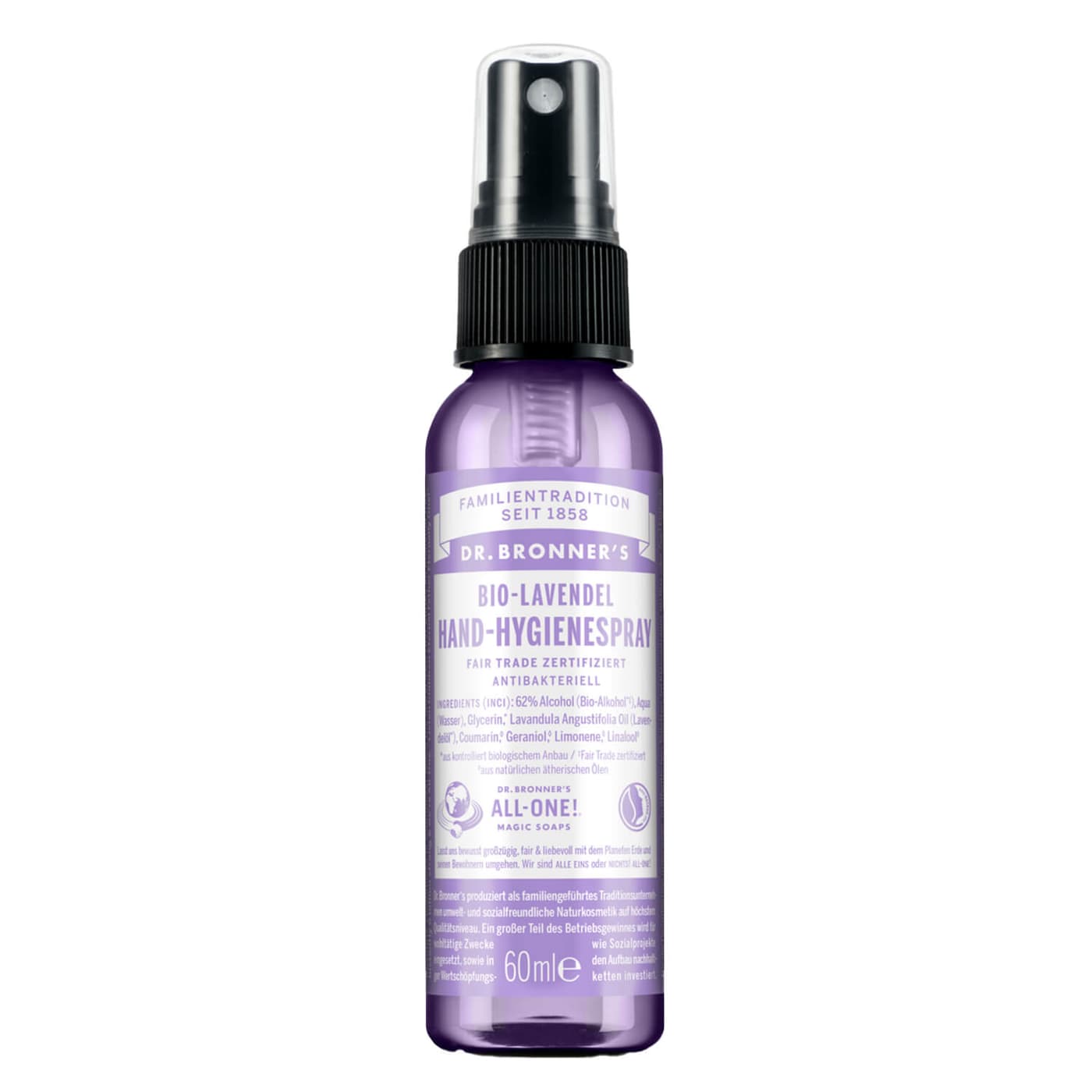 DR. BRONNER'S - Hygienespray Lavendel