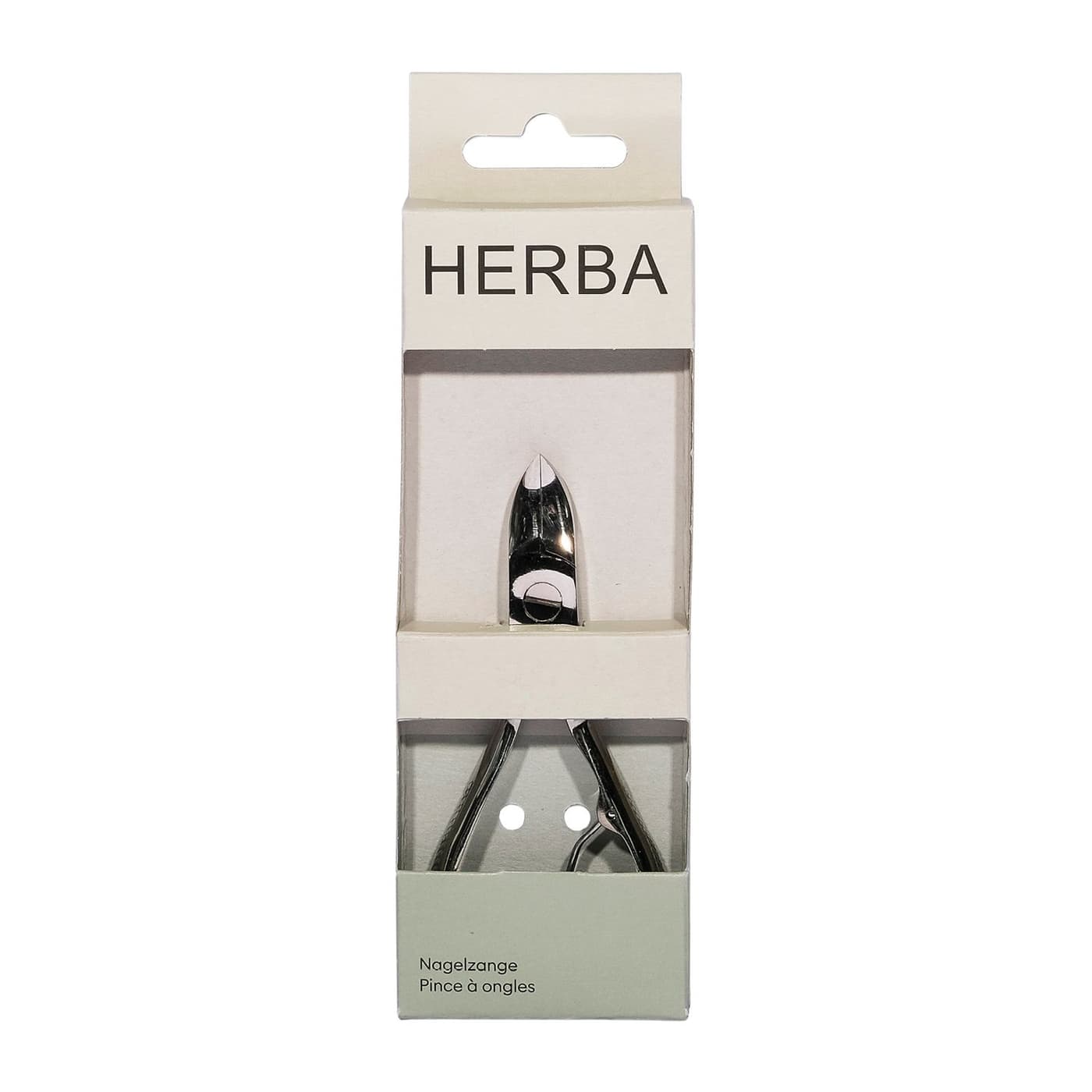 Herba - Nagelzange vernickelt 10 cm