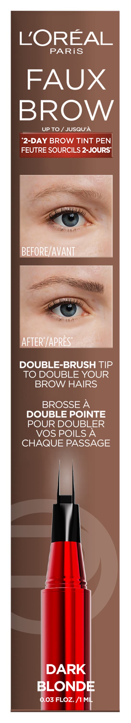 L'Oreal Cosmetics - Infaillible Faux Brow Augenbrauenstift Dark Blond