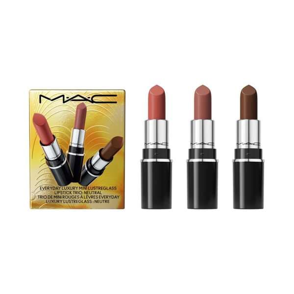 M·A·C Specials - Everyday Luxury Mini Lustreglass Lipstick Trio Neutral
