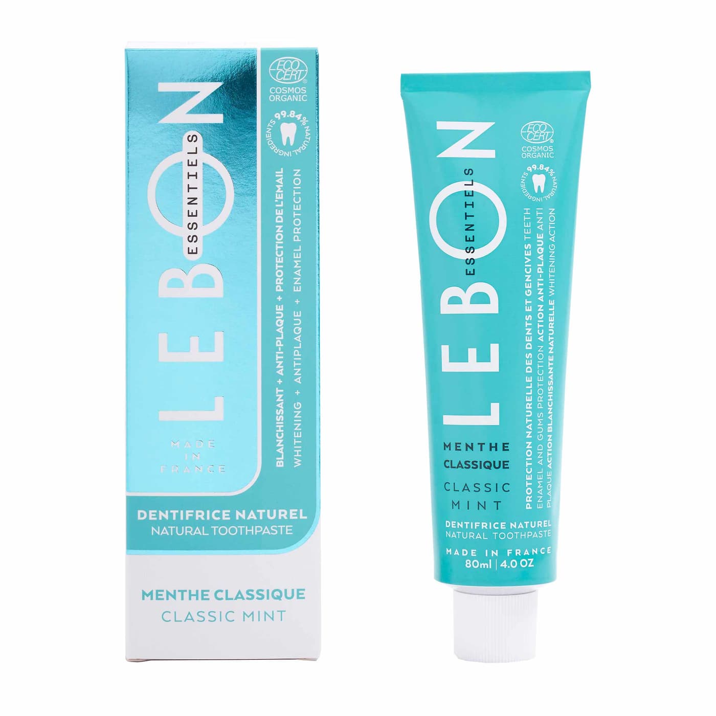 Lebon Essentiels - Bio Zahnpasta klassische Minze