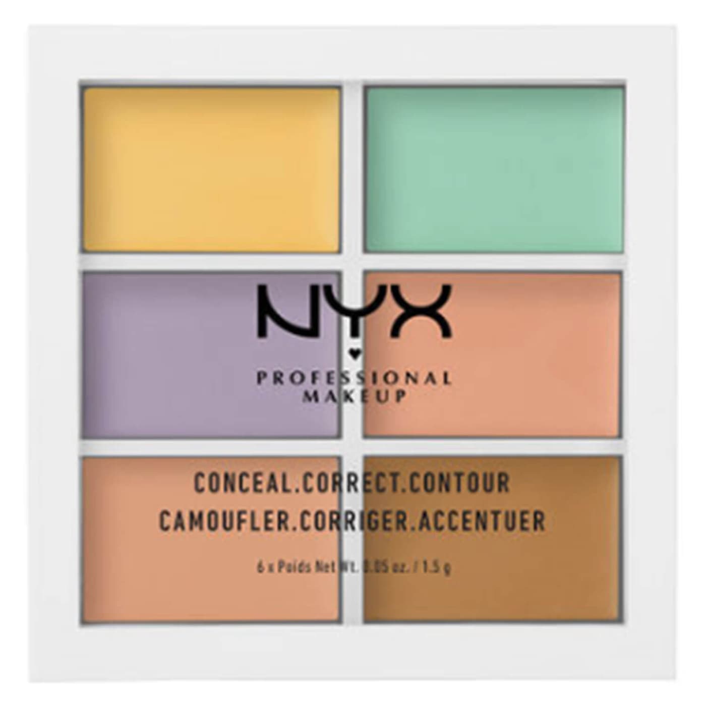NYX Palette - 3C Palette Color Correcting Concealer