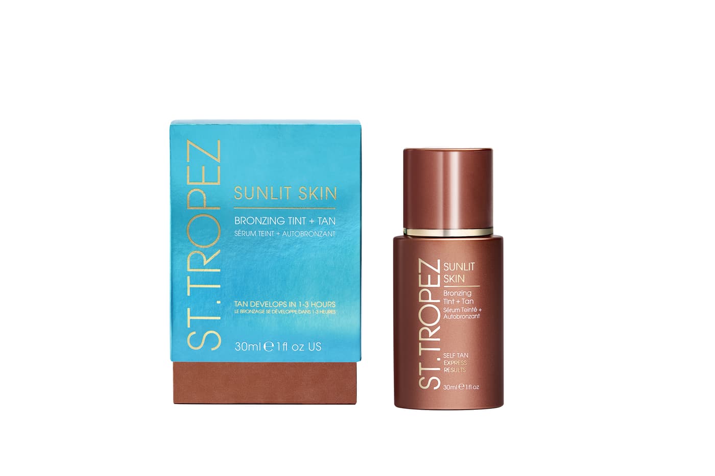 St.Tropez - Sunlit Skin Tint + Tan Serum