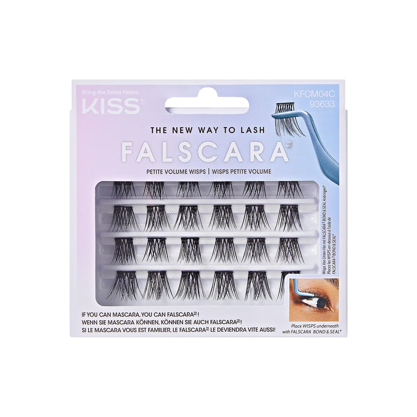 KISS Lashes - Ks Falscara Eyelash - Wisp Multi 04