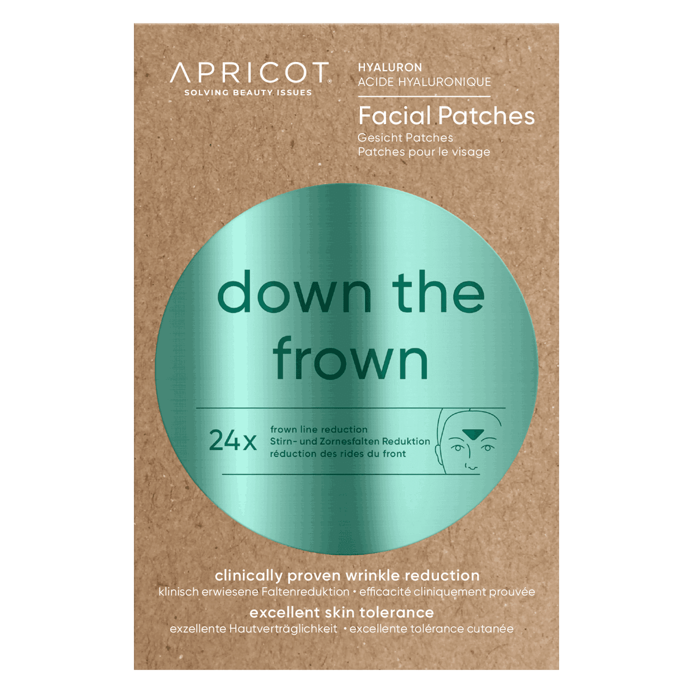 APRICOT - Anti-Falten-Gesicht Patches Down The Frown