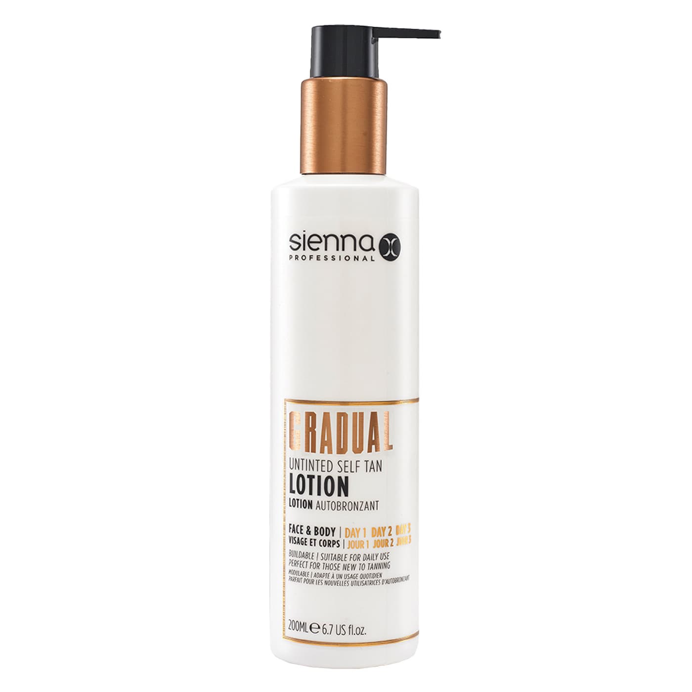 sienna x - Gradual Untinted Self Tan Lotion