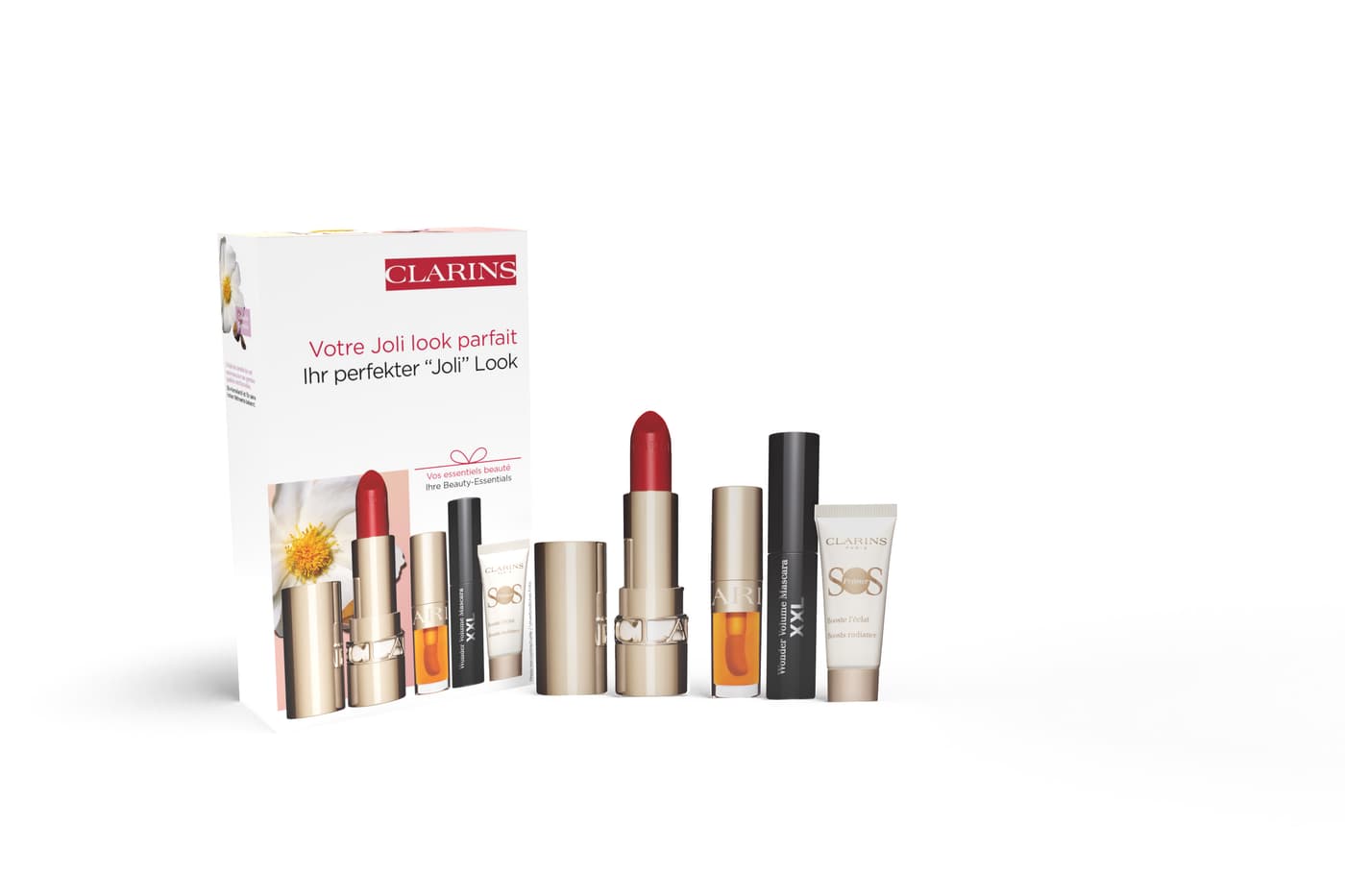 Clarins Specials - Christmas Look Joli Rouge Set