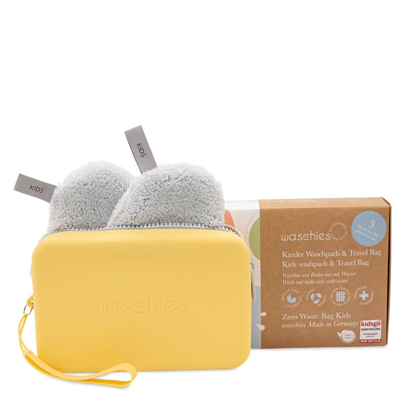 Waschies Kidsline - Zero Waste Bag Kids Pastel Blue