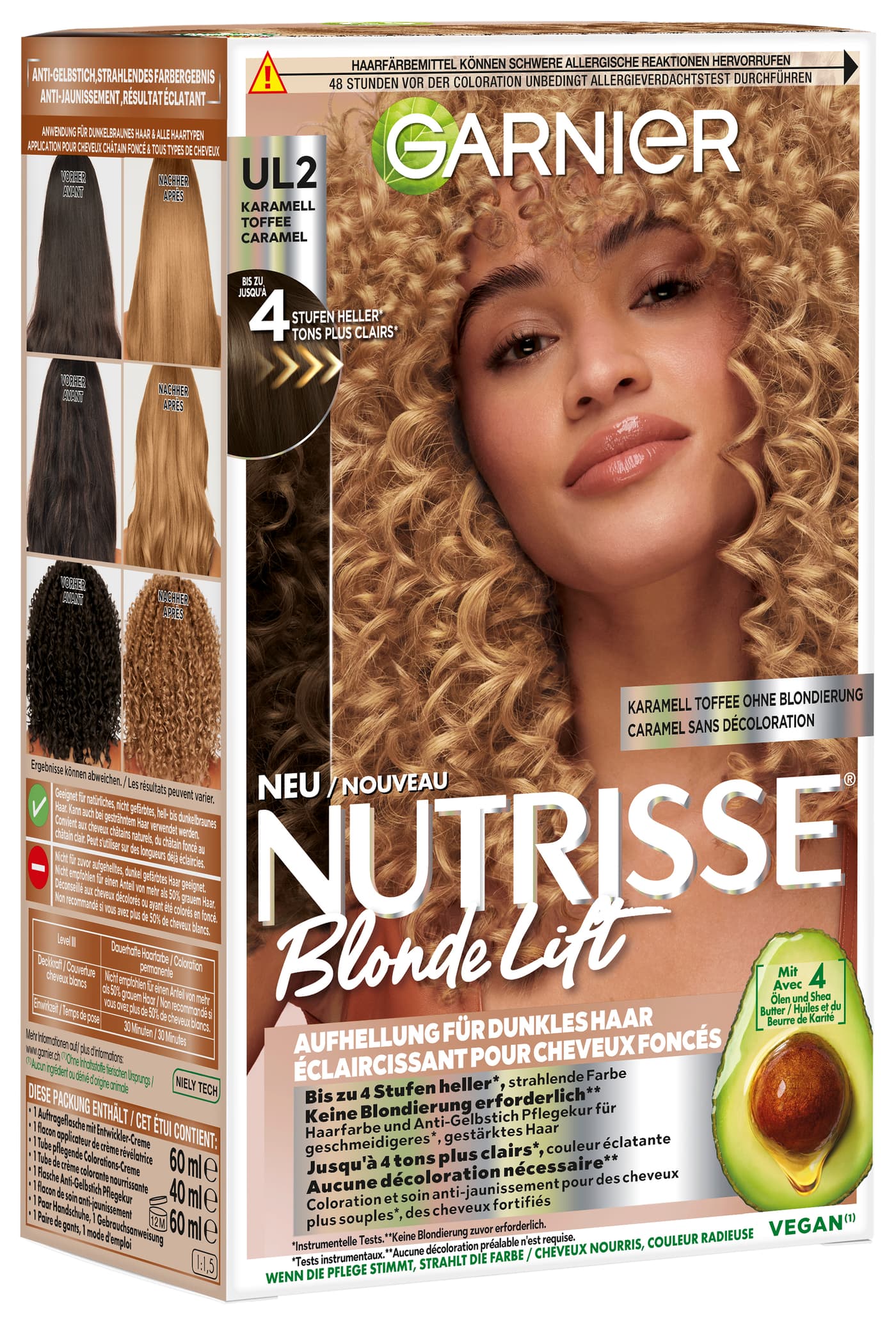 Nutrisse - Nutrisse Blonde Lift Karamell Toffee - Aufhellung Für Dunkles Haar Ul2