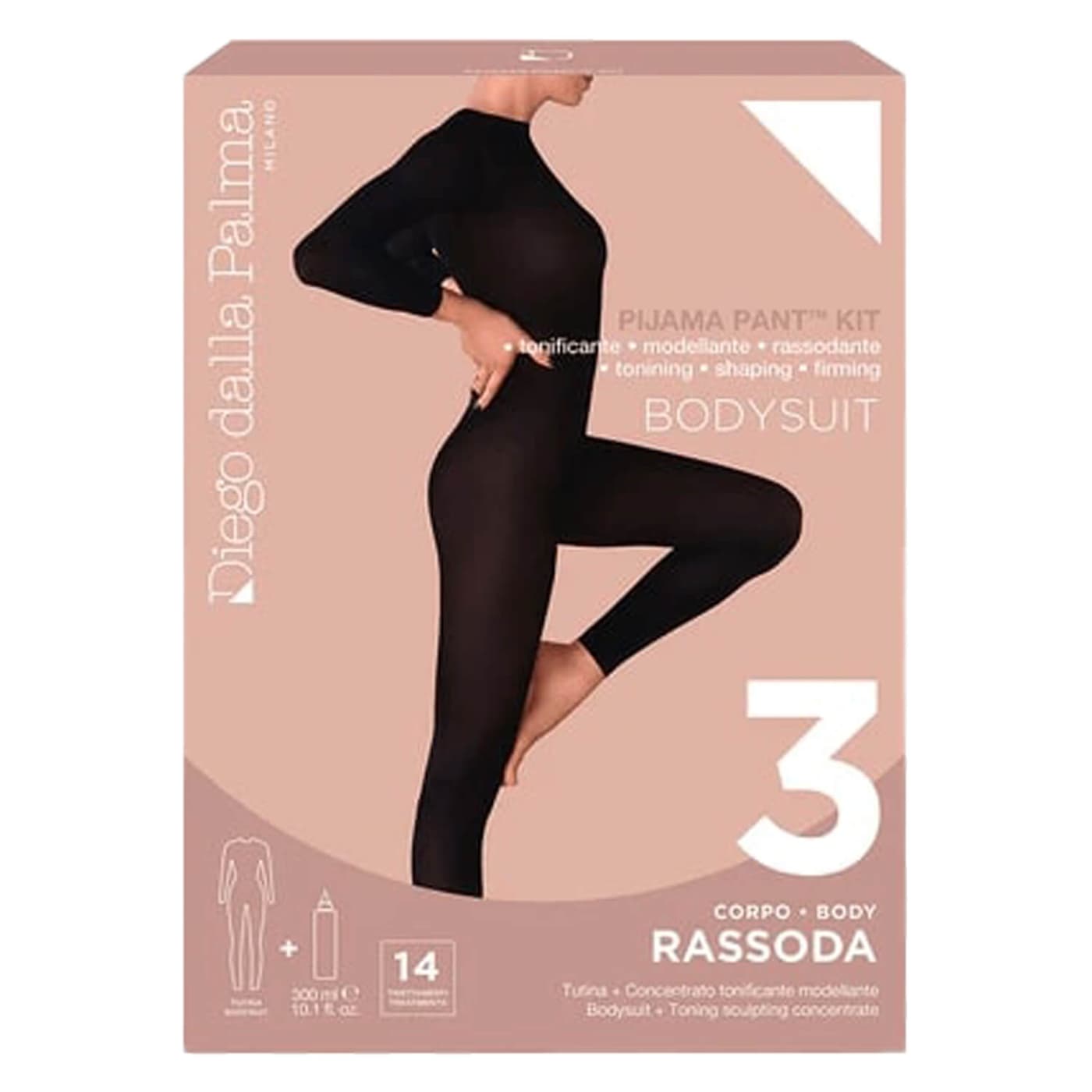 Diego dalla Palma  - 3. RASSODA  PIJAMA PANT toning shaping firming BODYSUIT