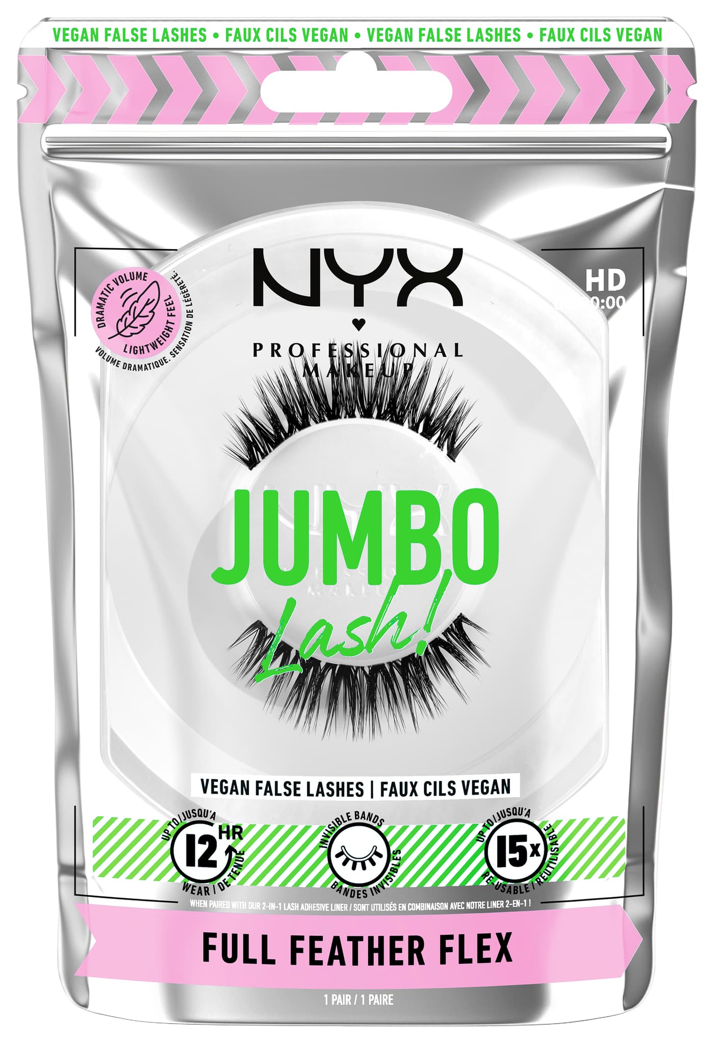 Jumbo Lash! - Künstliche Wimpern 7 Full Feather Flex
