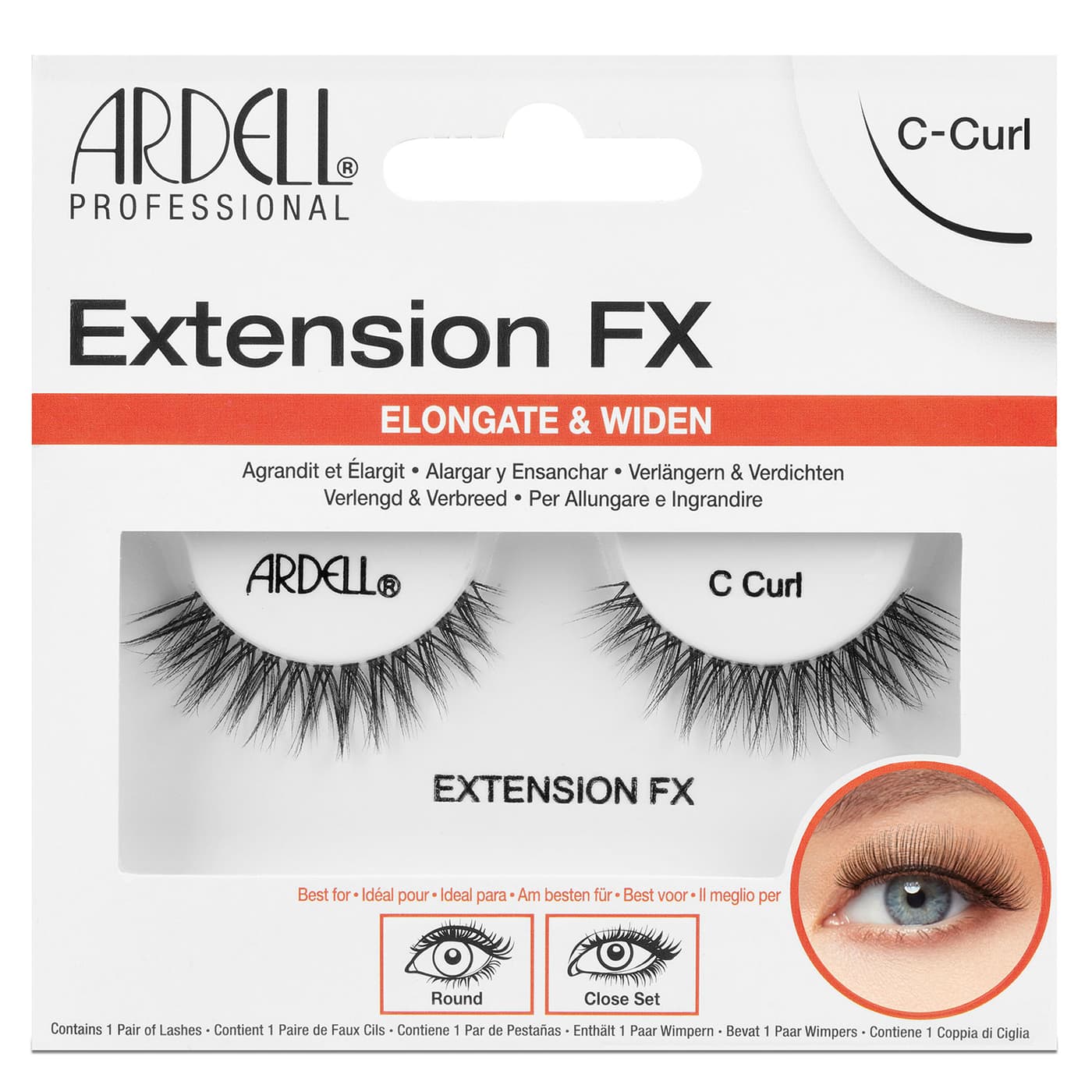 Ardell False Lashes - Extension FX C Curl