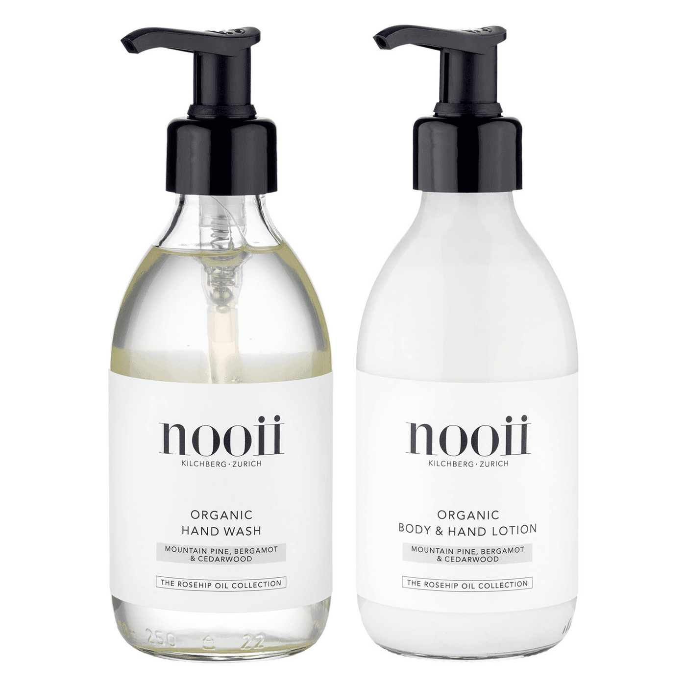 nooii Organic - Body & Hand Set Mountain Pine, Bergamot & Ginger Root