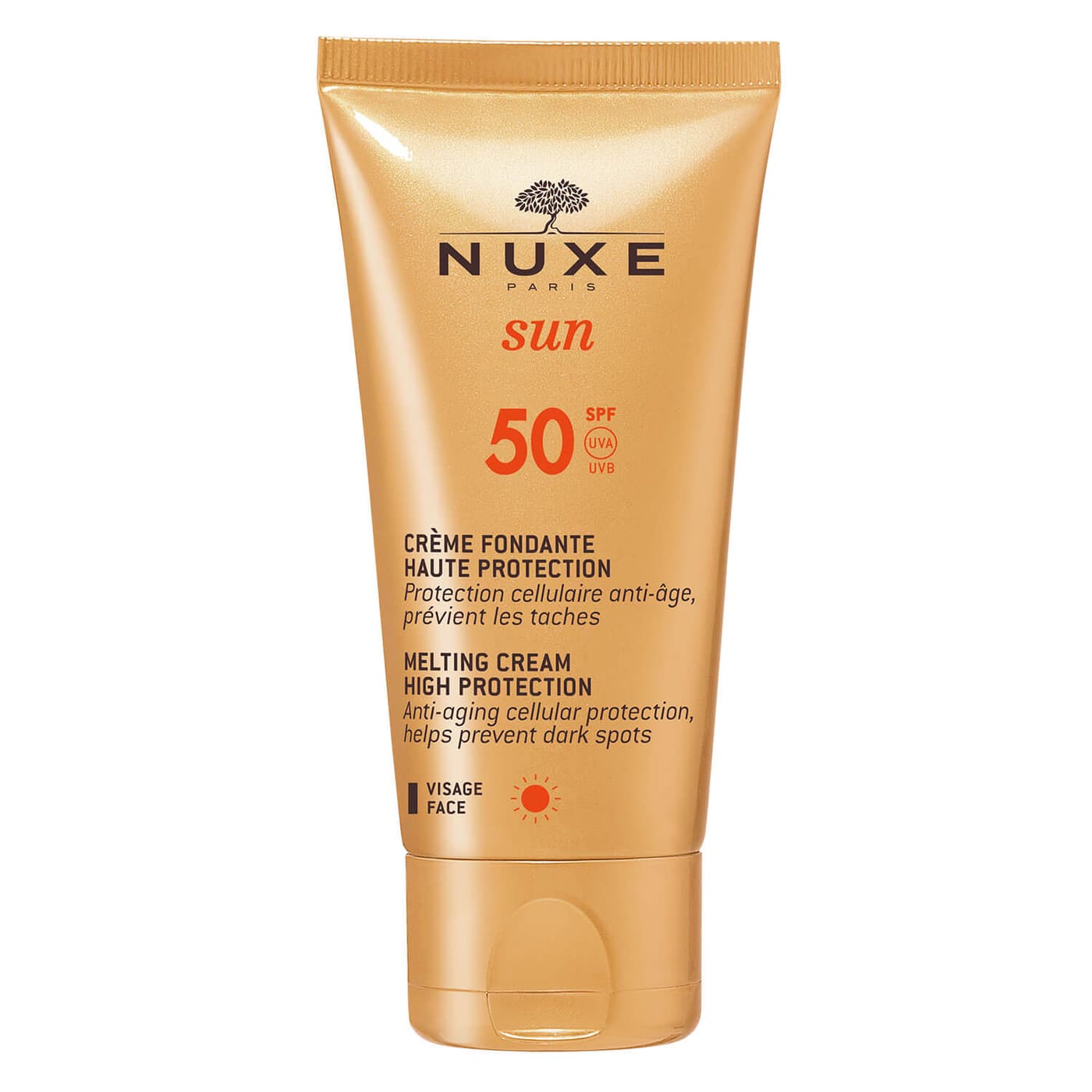 Nuxe Sun - SPF50+ La crème Fondante Visage - Haute Protection