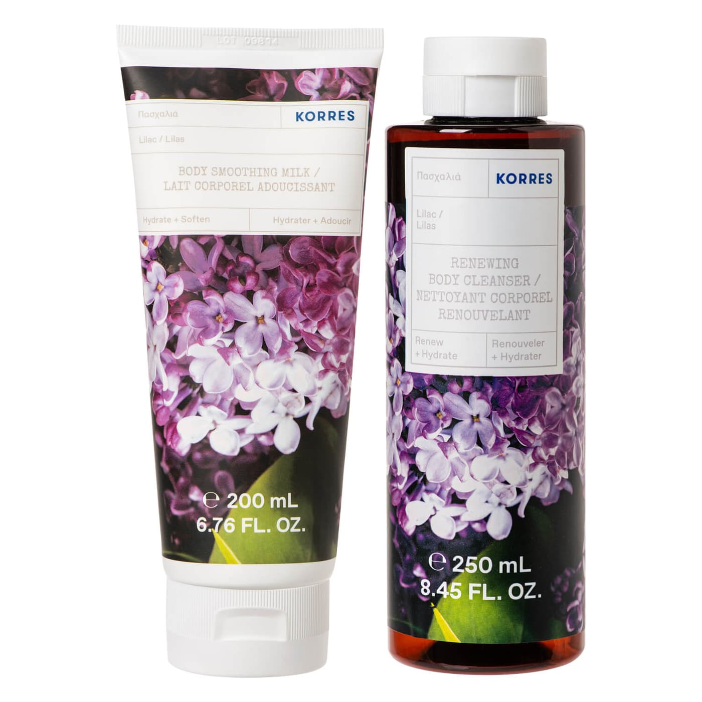 Korres Care - Lilac Body Care Set