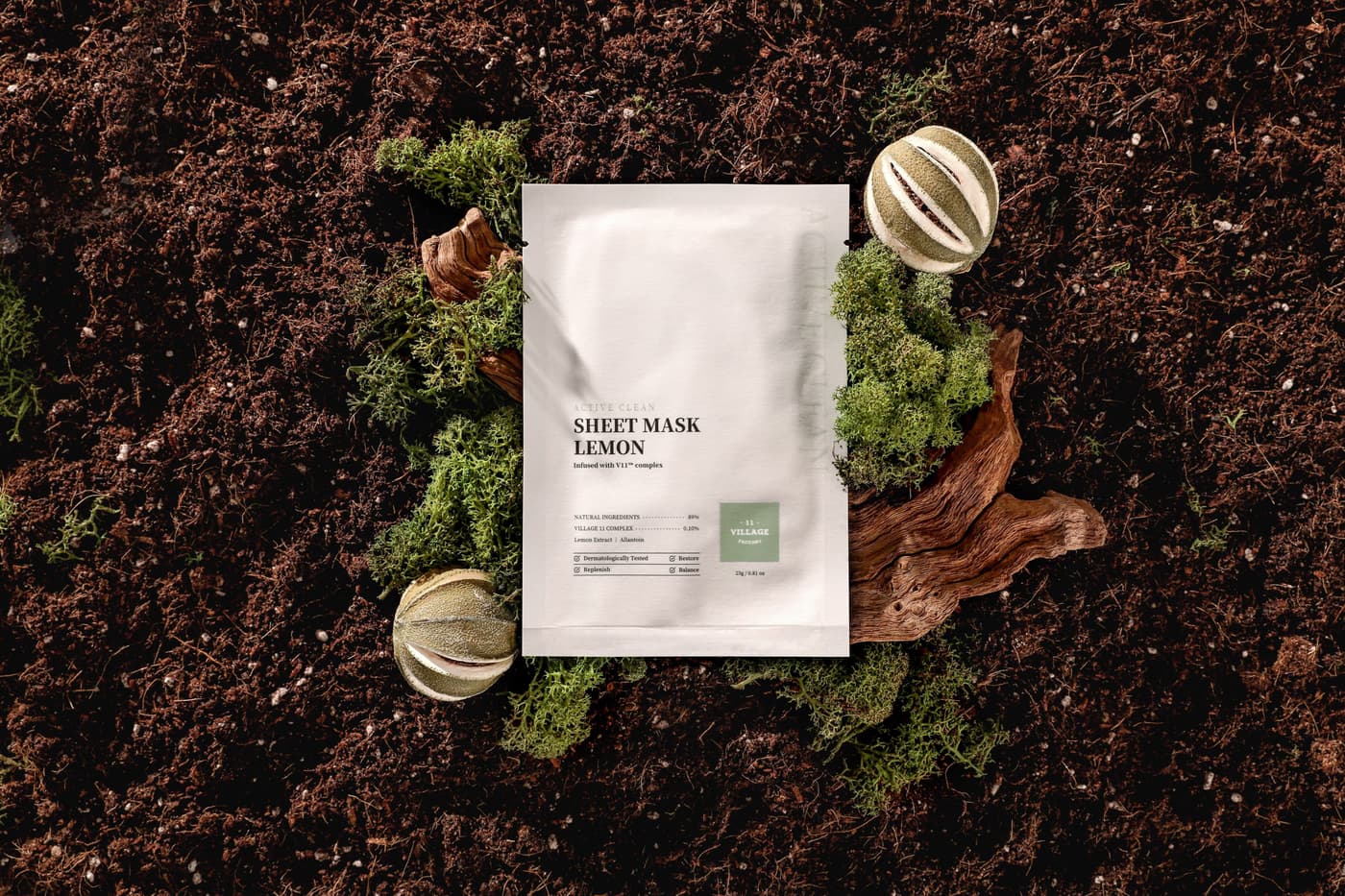 Active Clean - Sheet Mask Lemon