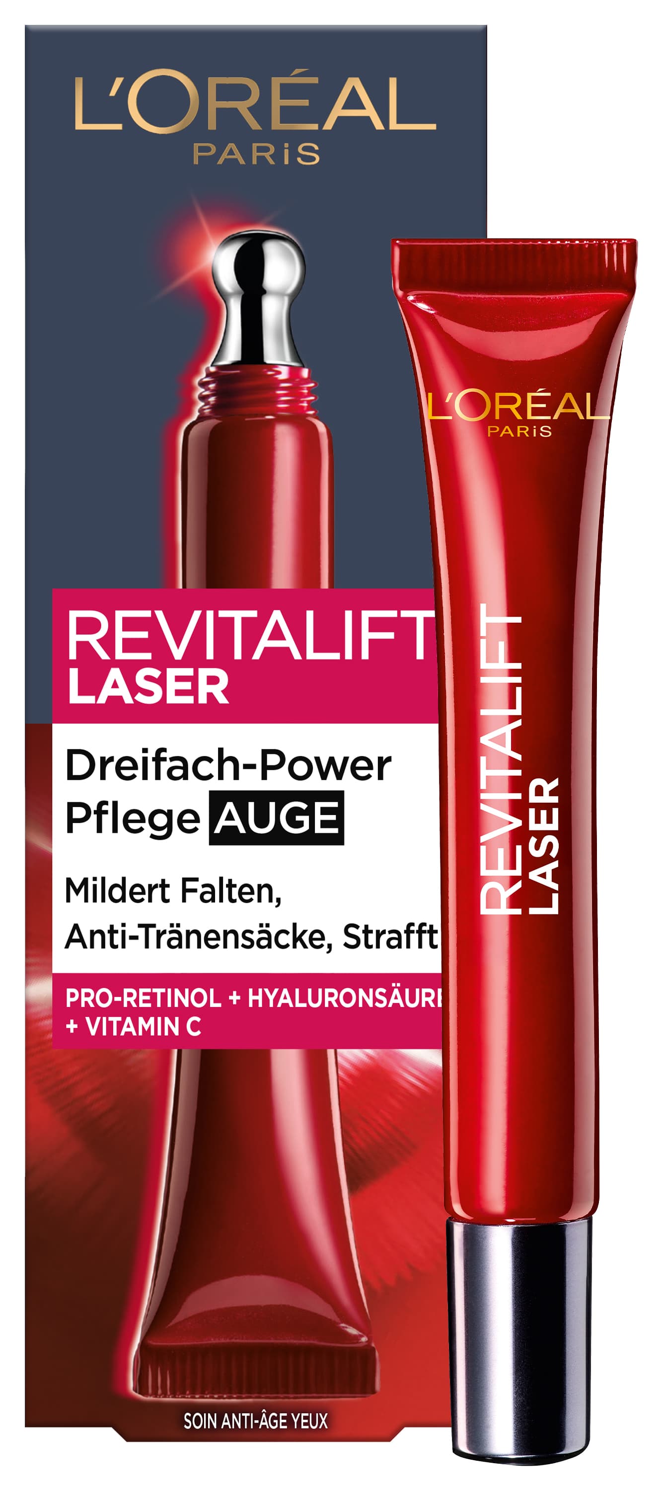 L'Oreal Skincare - Revitalift Laser X3 Dreifach-power Anti-age Pflege Auge