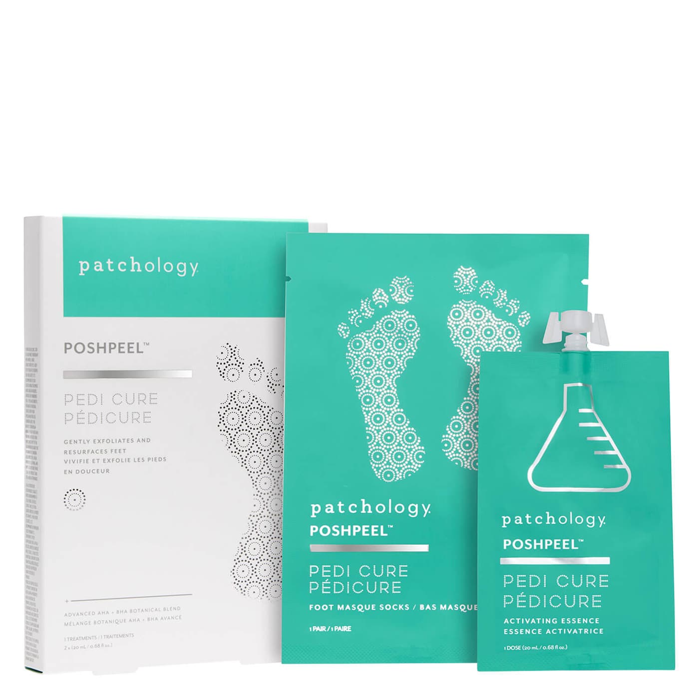 PoshPeel - Pedi Cure Intensive Foot Peel Treatment