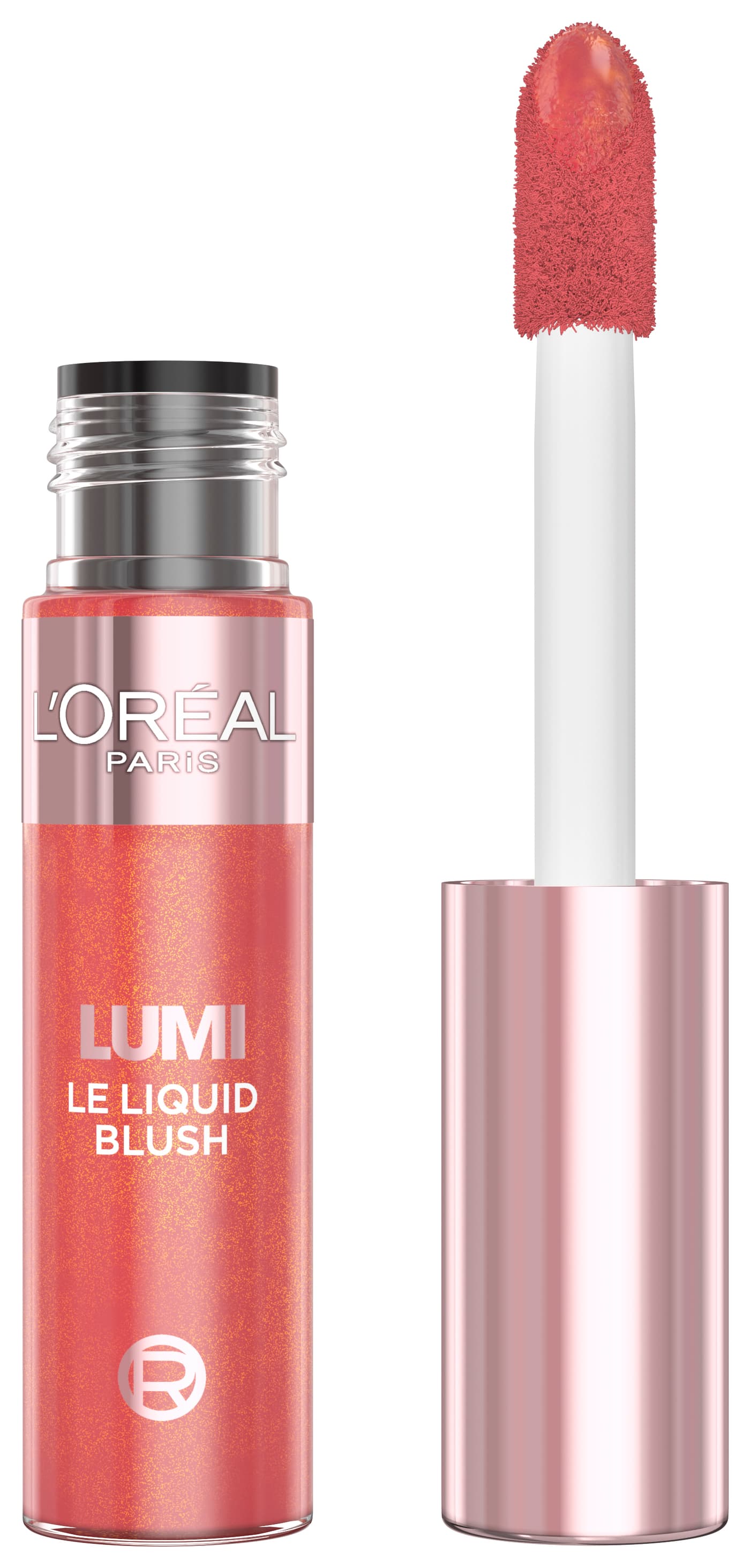 L'Oreal Cosmetics - Lumi Le Liquid Blush 625 Glowy Gold Pink