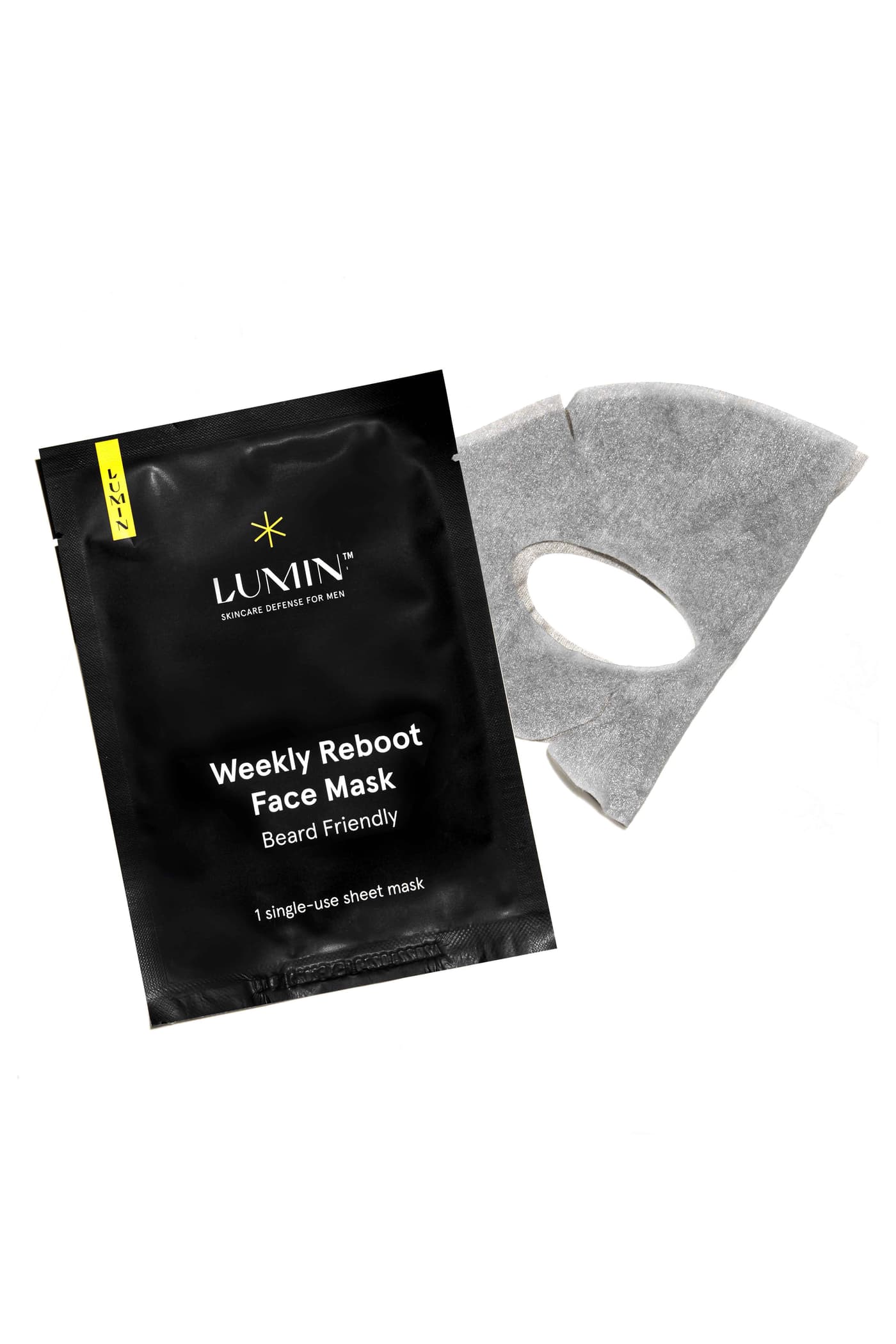 Lumin Skincare Weekly Reboot Face Mask - Beard Friendly 10er-Pack