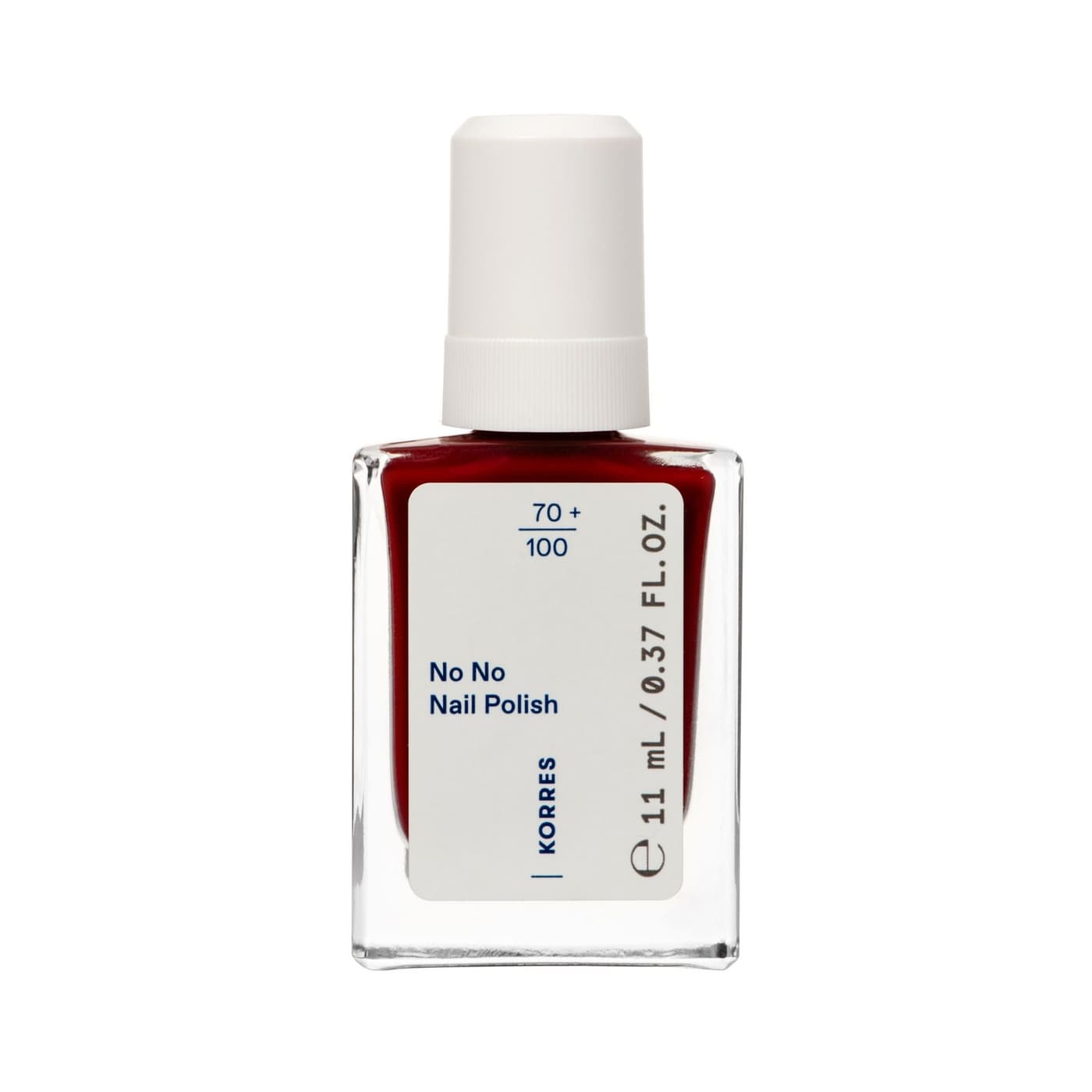Korres Nails - No No Nail Polish Wine Red 57