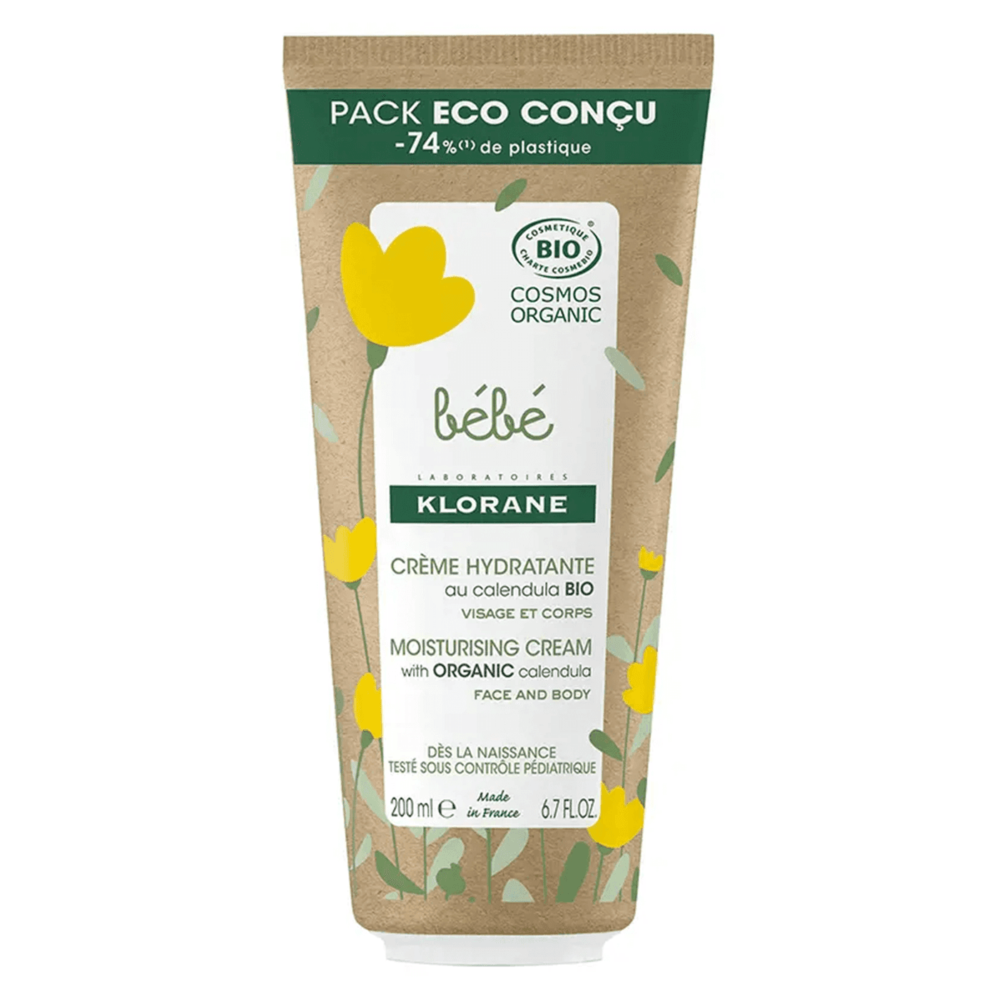 KLORANE Baby - Feuchtigkeitscreme mit Bio-Calendula