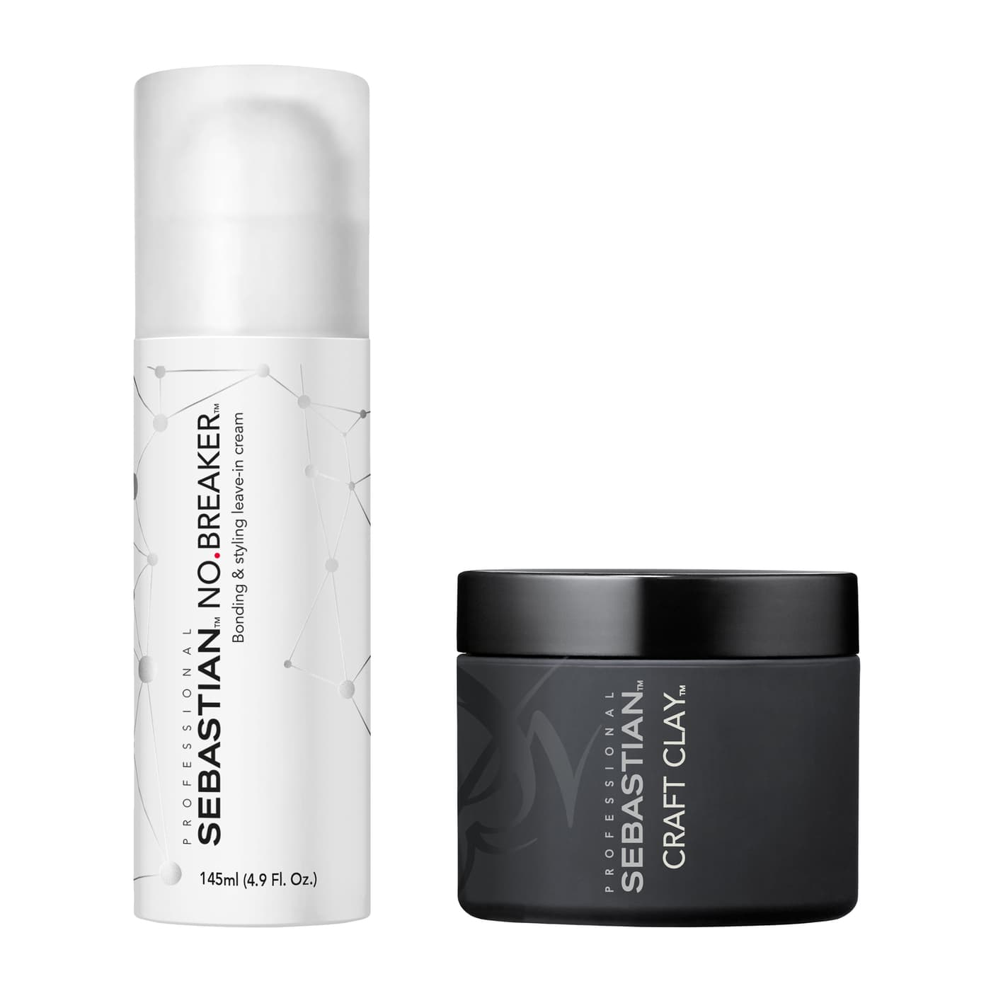 Sebastian Cocktailing No.Breaker Leave-in-cream x Craft Clay