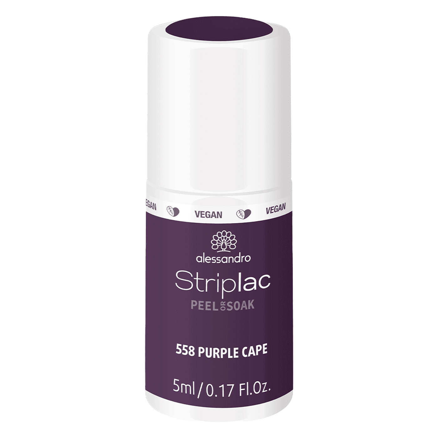 Frozen Beauty - Striplac Peel or Soak Purple Cape