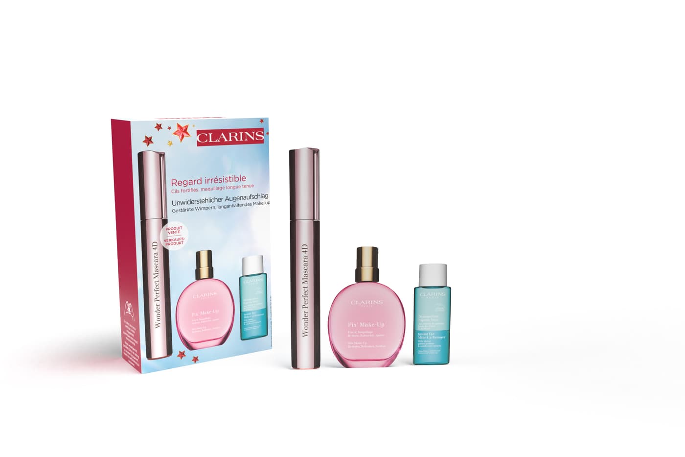 Clarins Specials - Mascara Wonder Perfect 4d Waterproof Set