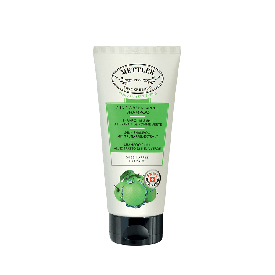 Natürliche Fruchtextrakte Linie - 2in1 Schampoo mit Grünapfel Extrakt