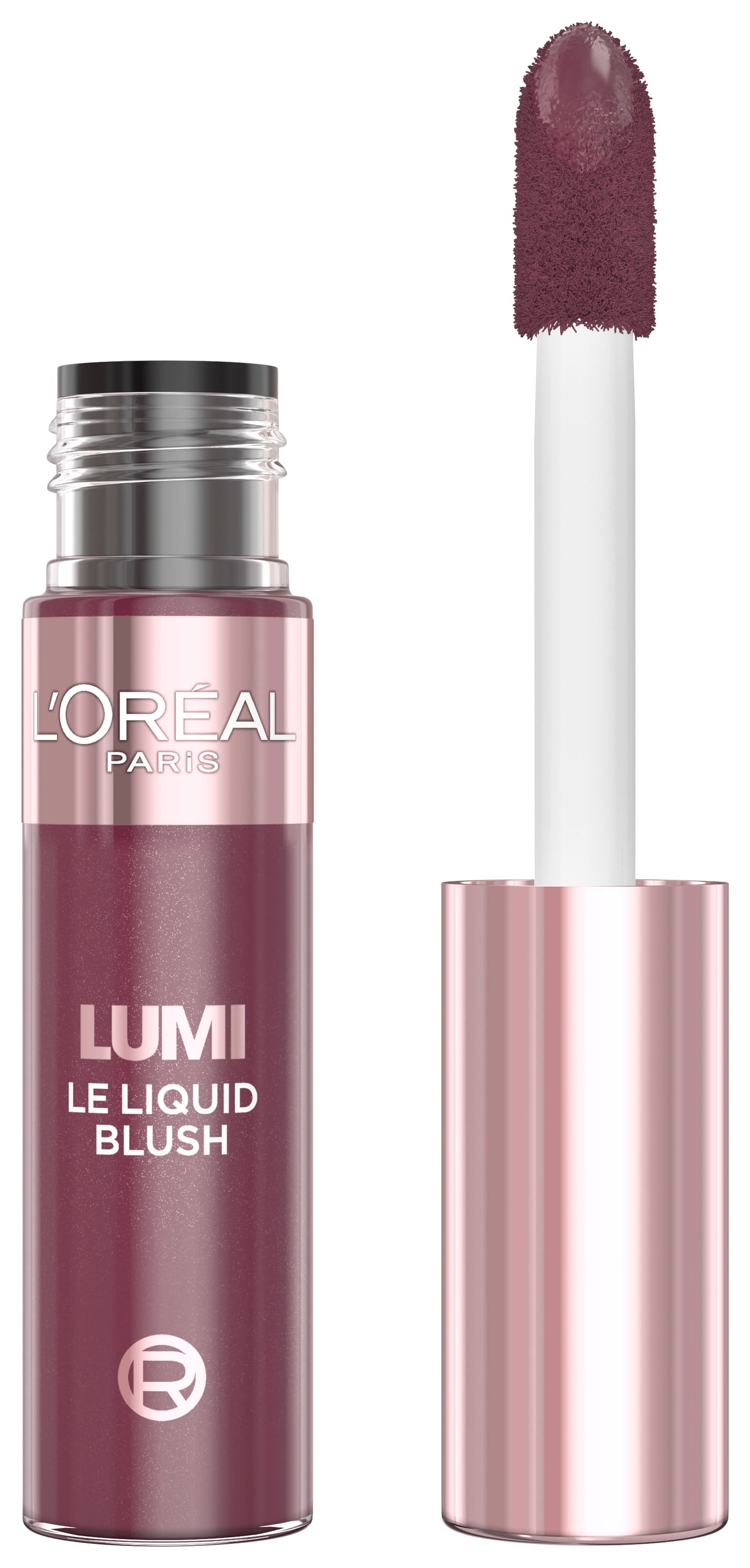 L'Oreal Cosmetics - Lumi Le Liquid Blush 645 Glowy Cool Berry