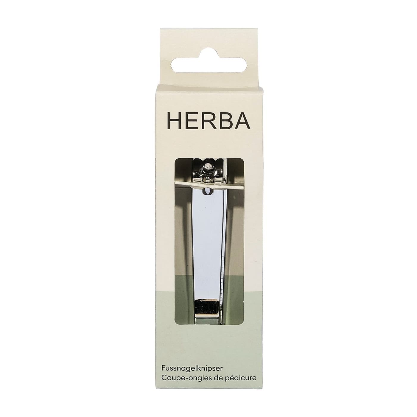 Herba - Fussnagelknipser vernickelt