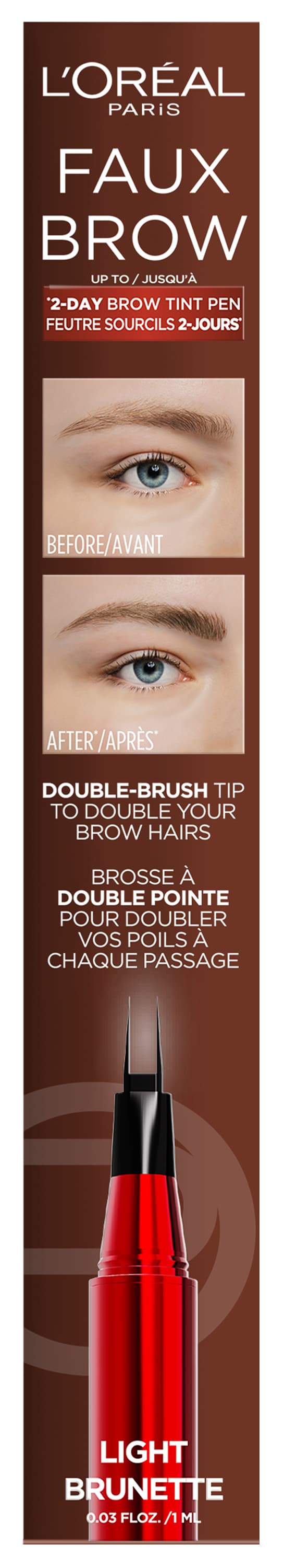 L'Oreal Cosmetics - Infaillible Faux Brow Augenbrauenstift Light Brunette