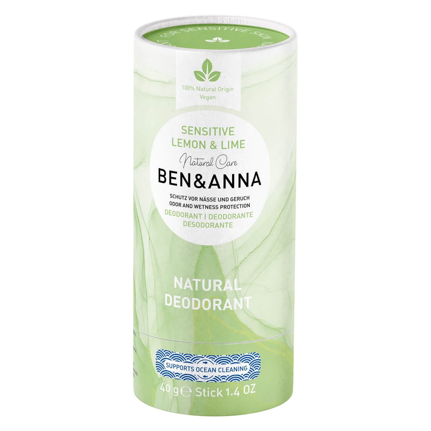 BEN&ANNA - Sensitive Lemon & Lime Natural Deo