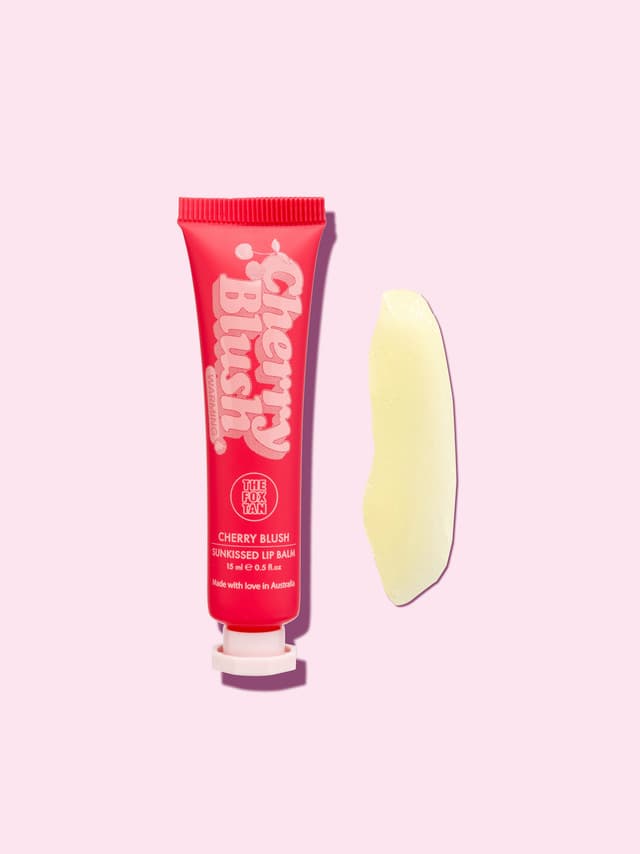 The Fox Tan - Cherry Blush Sunkissed Lip Balm