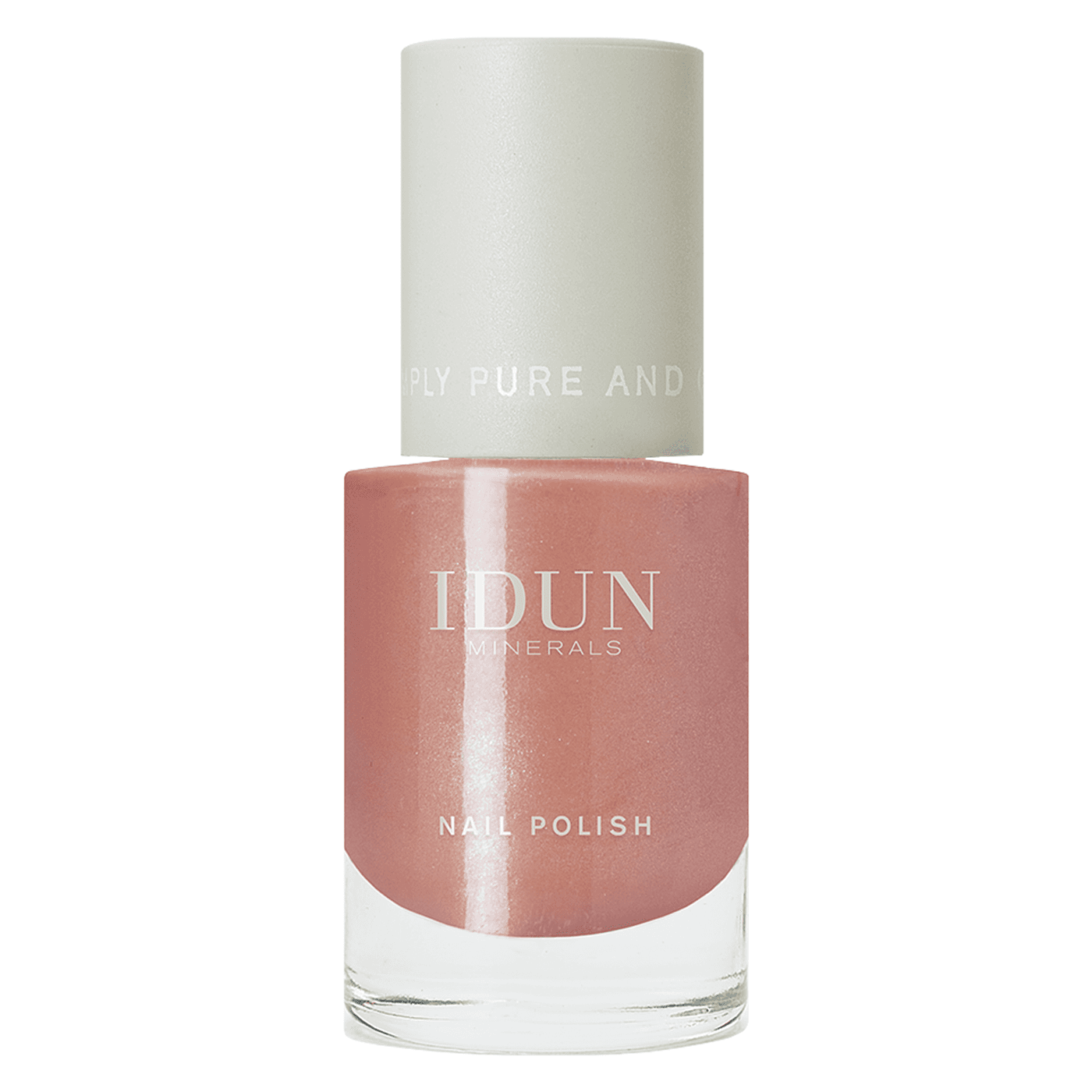 IDUN Nails - Nail Polish Turmalin Peach Pink