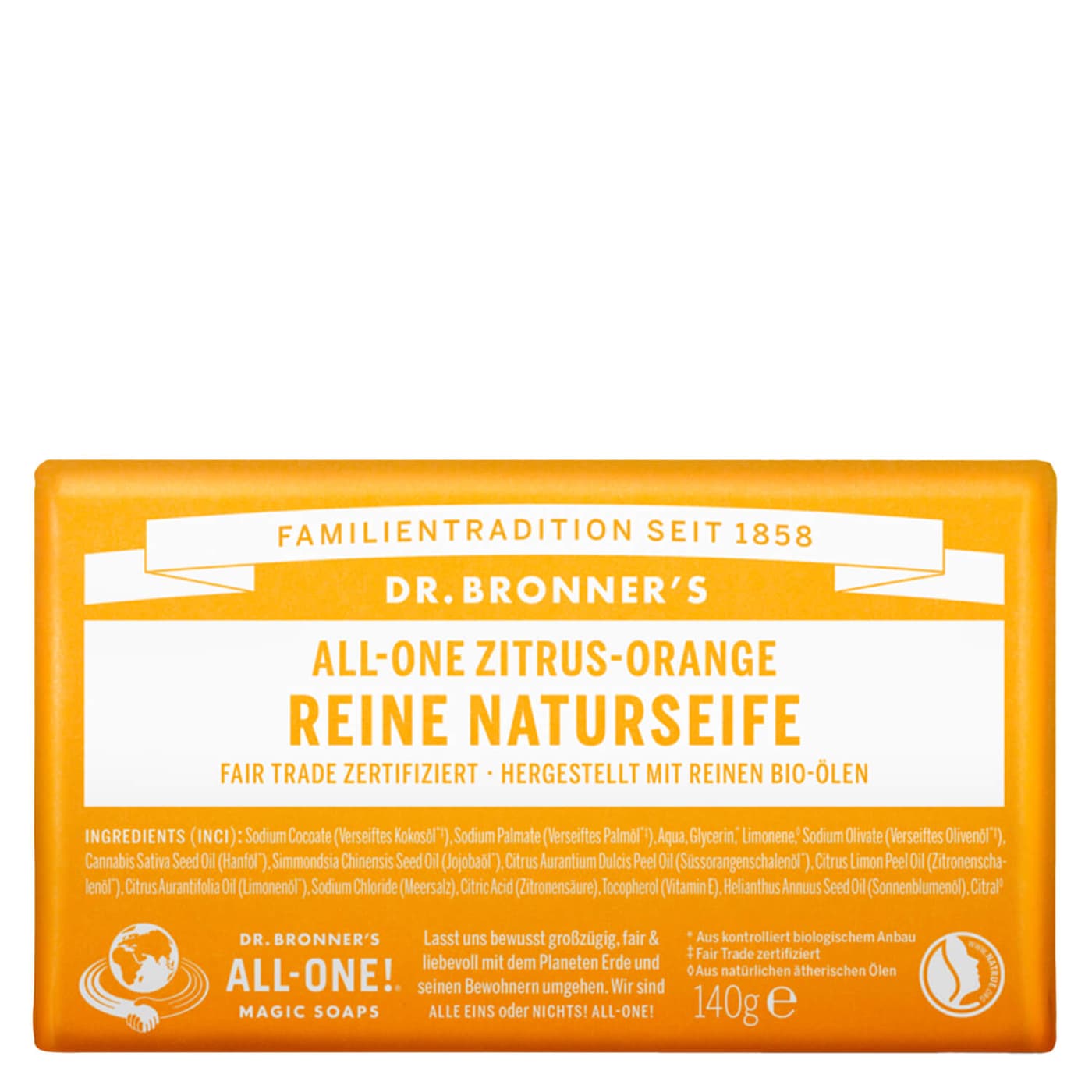DR. BRONNER'S - Naturseife Citrus Orange