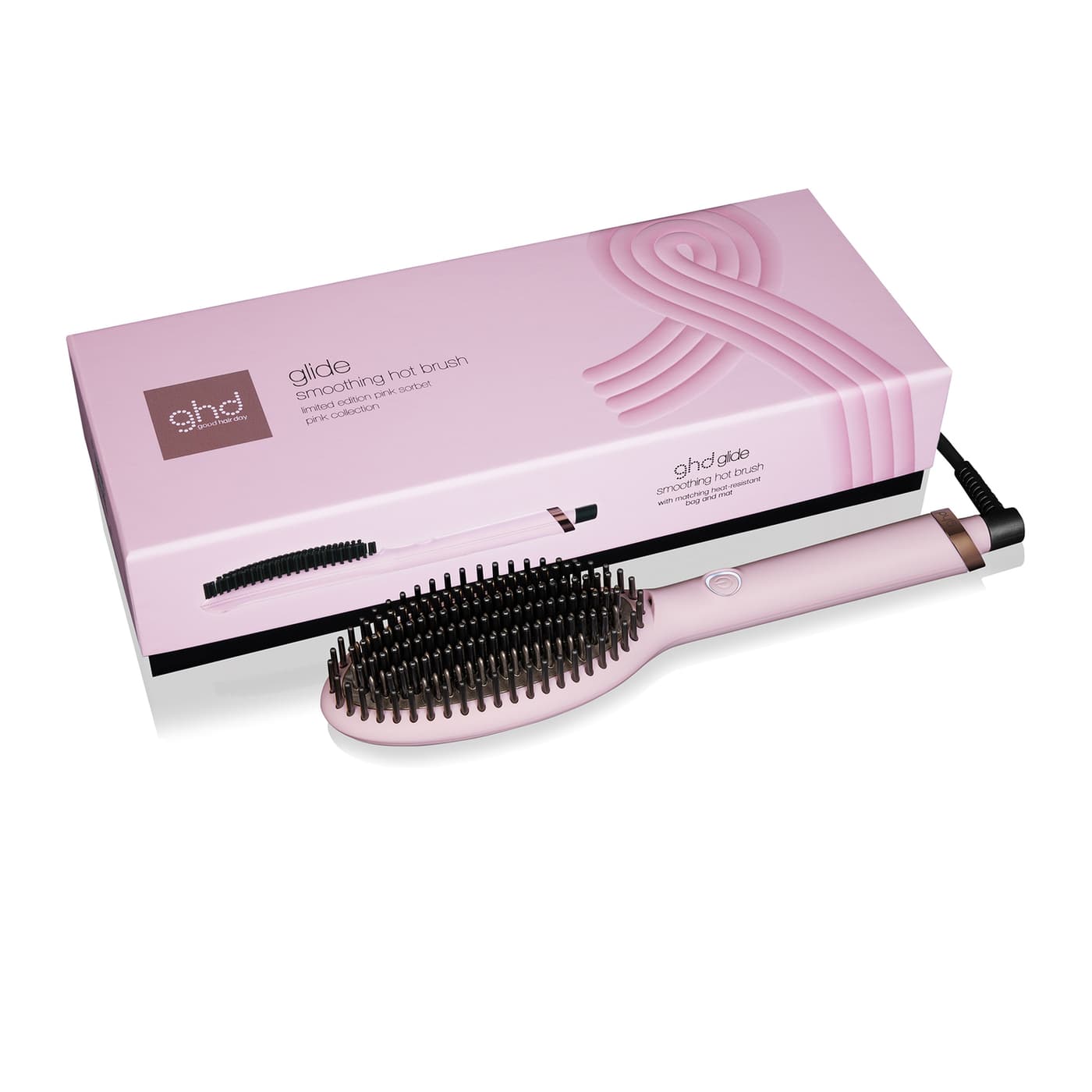 ghd Pink-Sorbet Collection - Glide Limited Edition Hot Brush